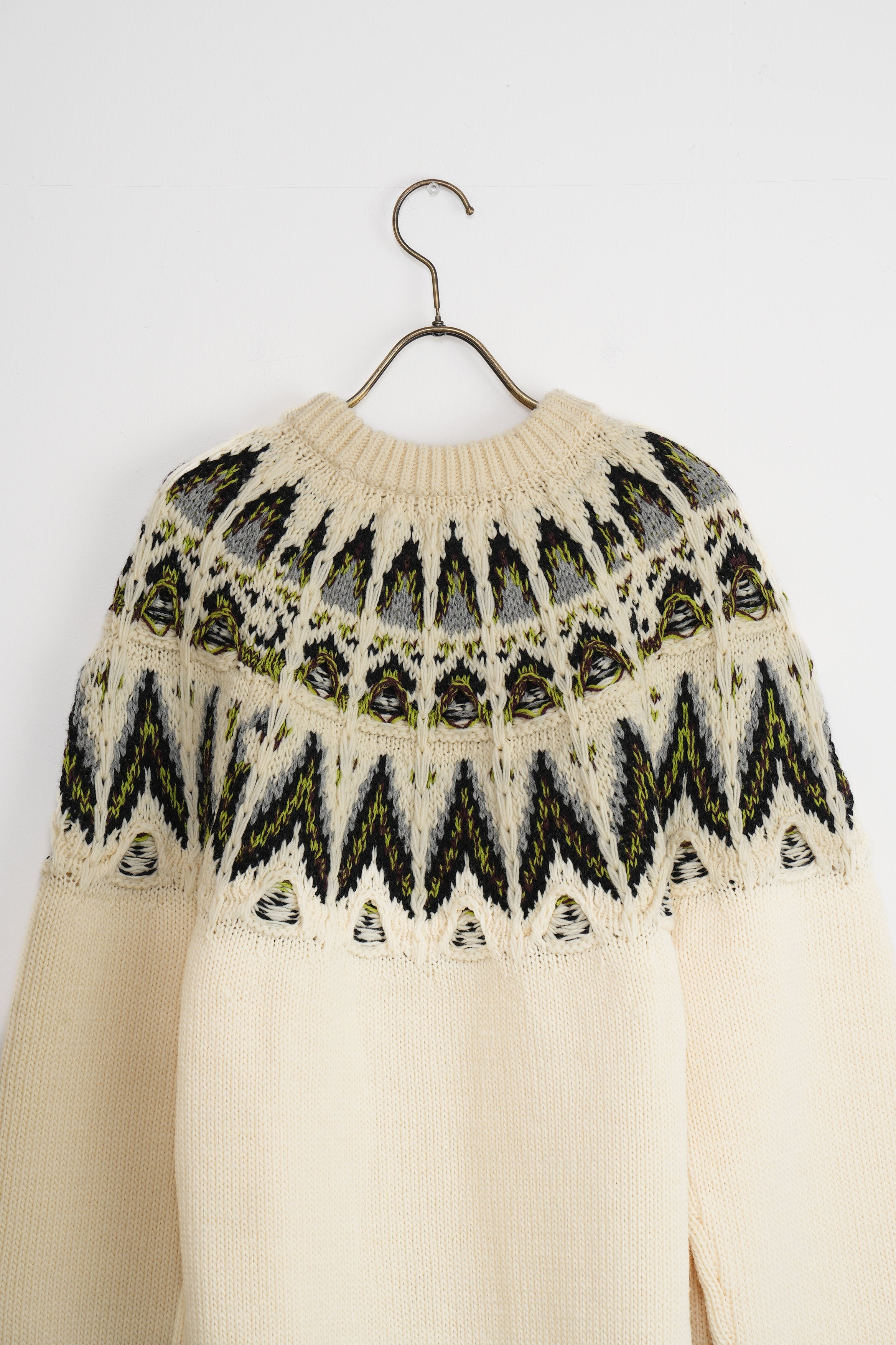 【COOHEM〈men's〉】NORDIC KNIT P/O