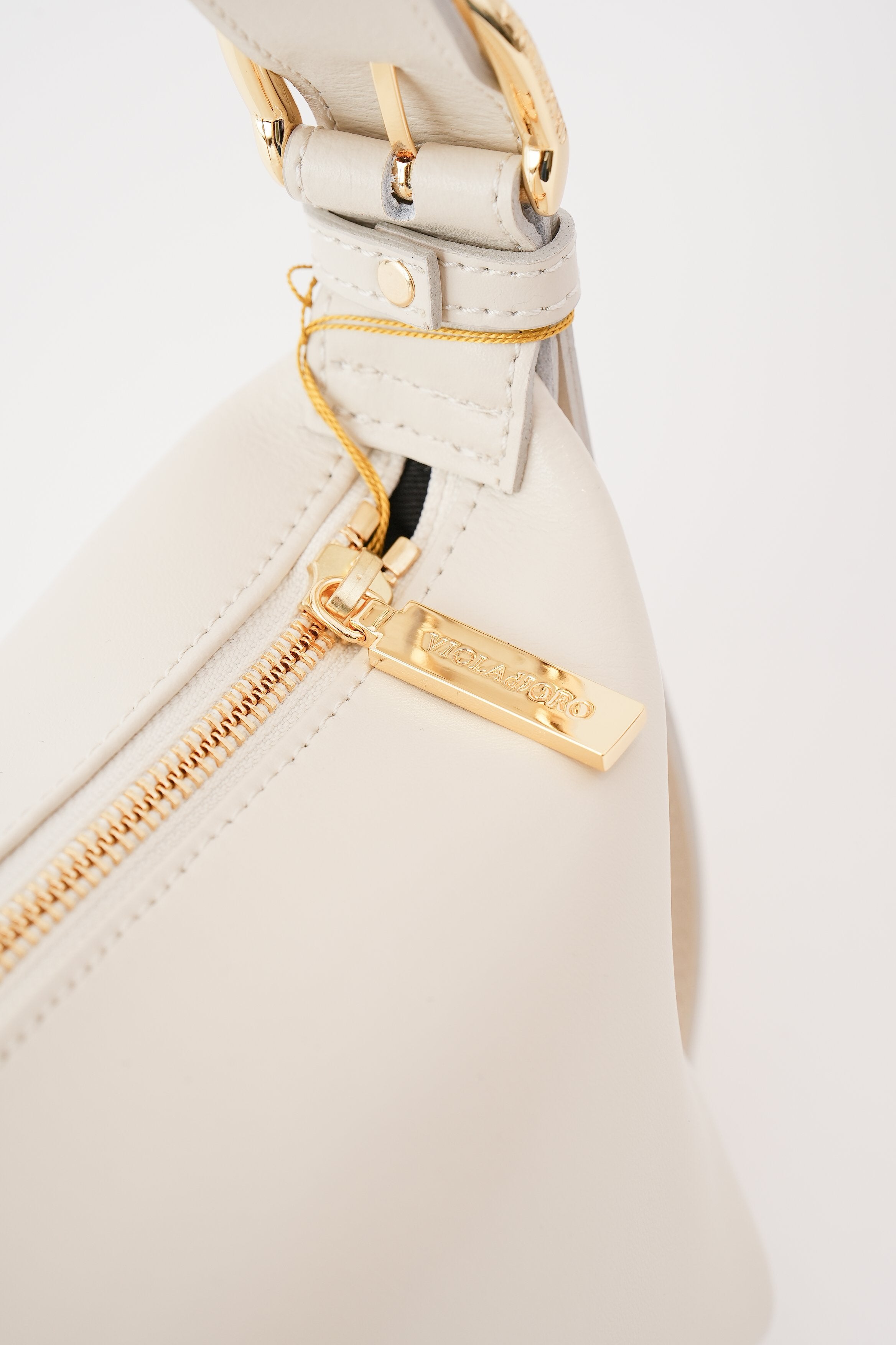 【VIOLAd'ORO】V-1590 イタリアンスプリットレザーショルダーバッグ_250628001488