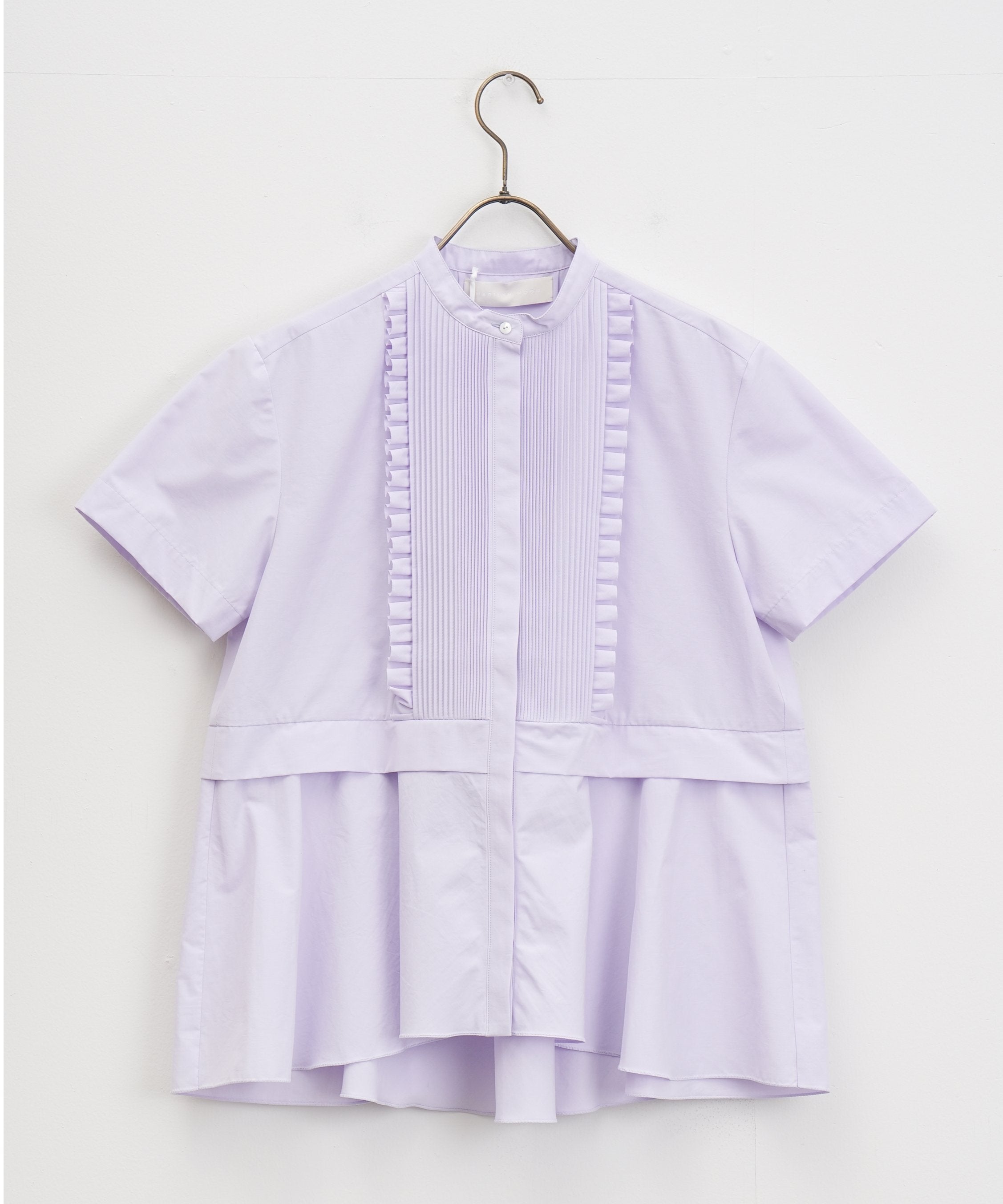 【MARILYN MOON】タックフリルフレアハーフスリーブシャツ_250328005237