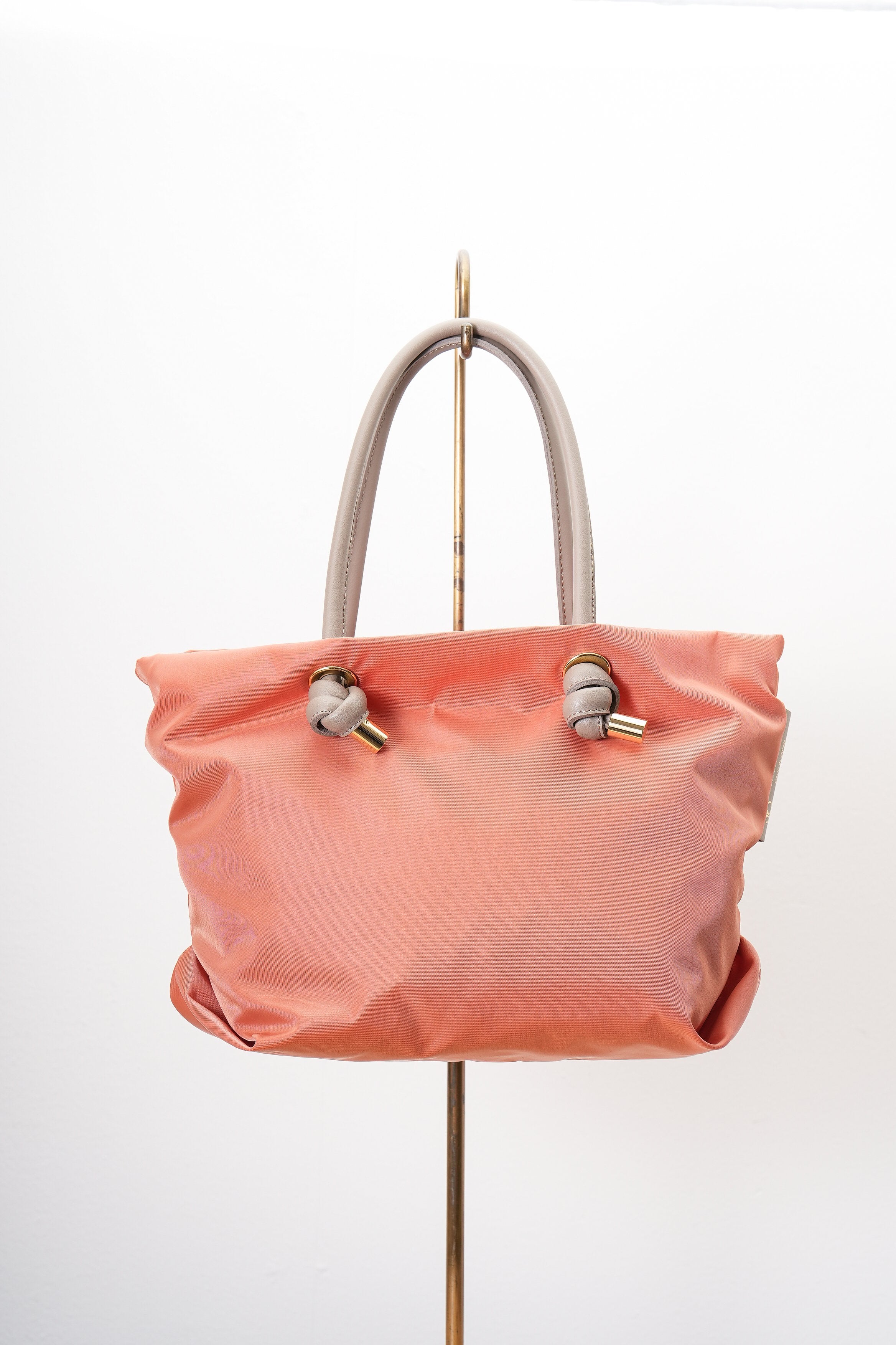 【VIOLAd'ORO】ノットハンドルナイロントートバッグSサイズ_250519008934