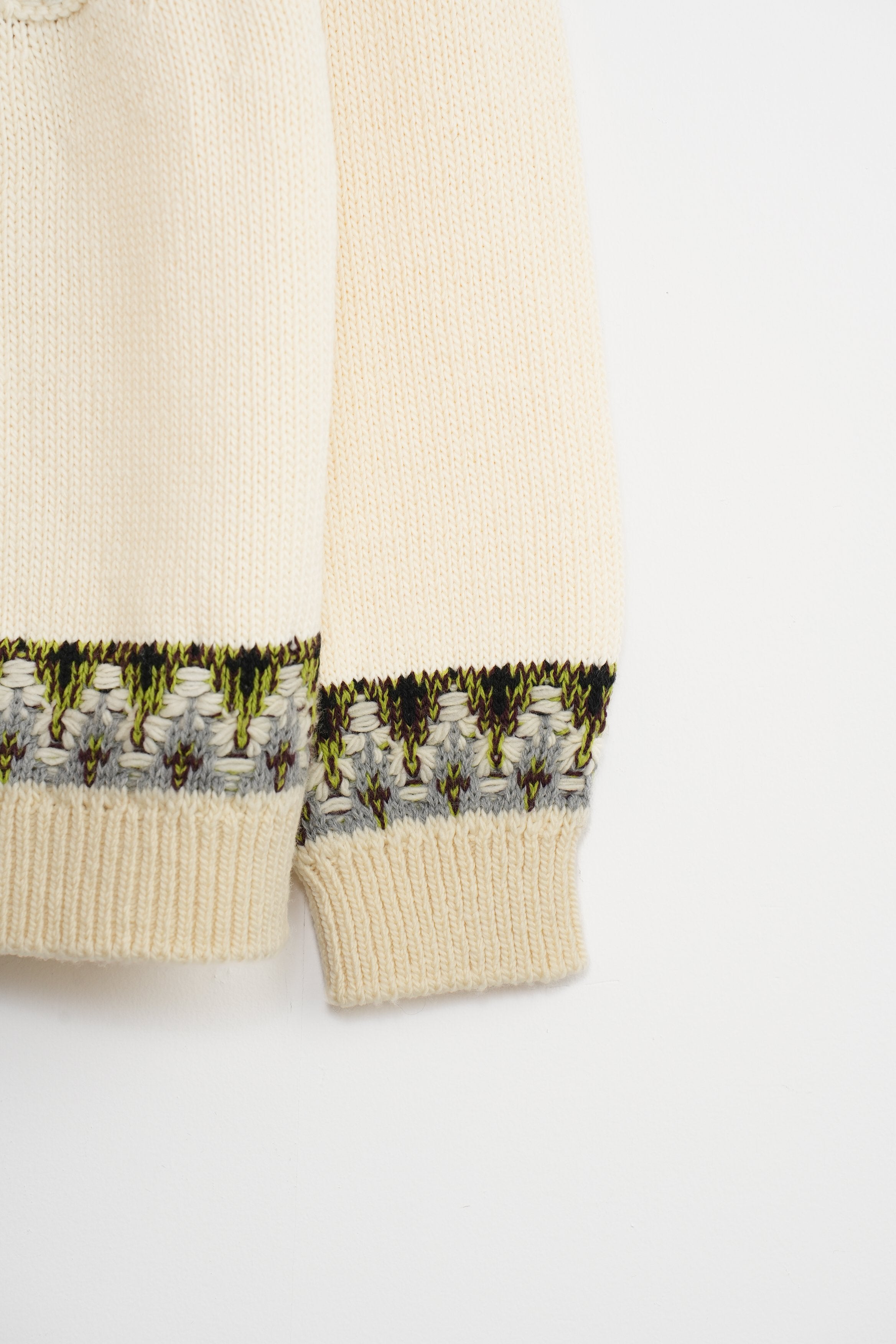 【COOHEM〈men's〉】NORDIC KNIT P/O