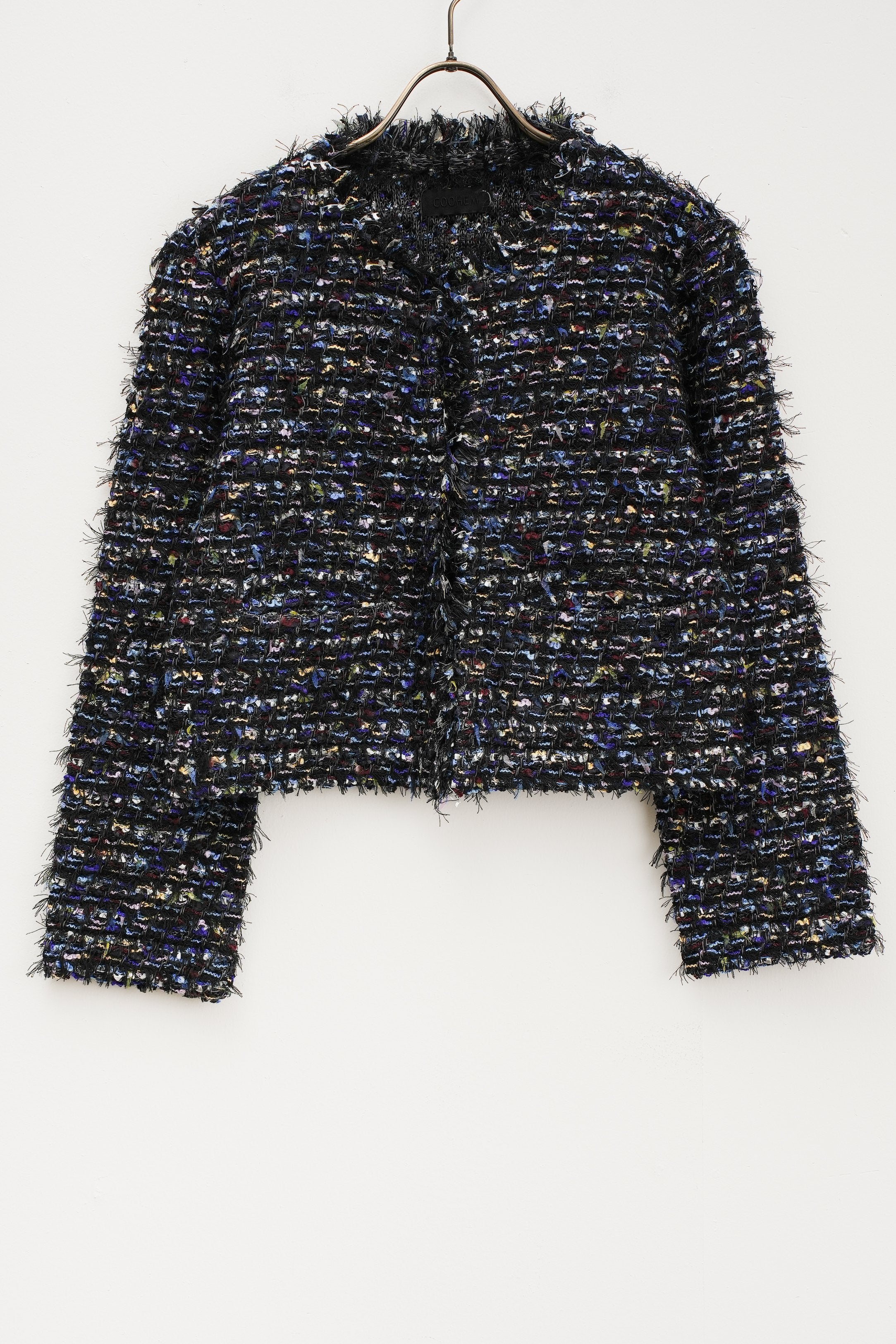 【COOHEM〈women's〉】FEATHER MIX TWEED JACKET_250828004515