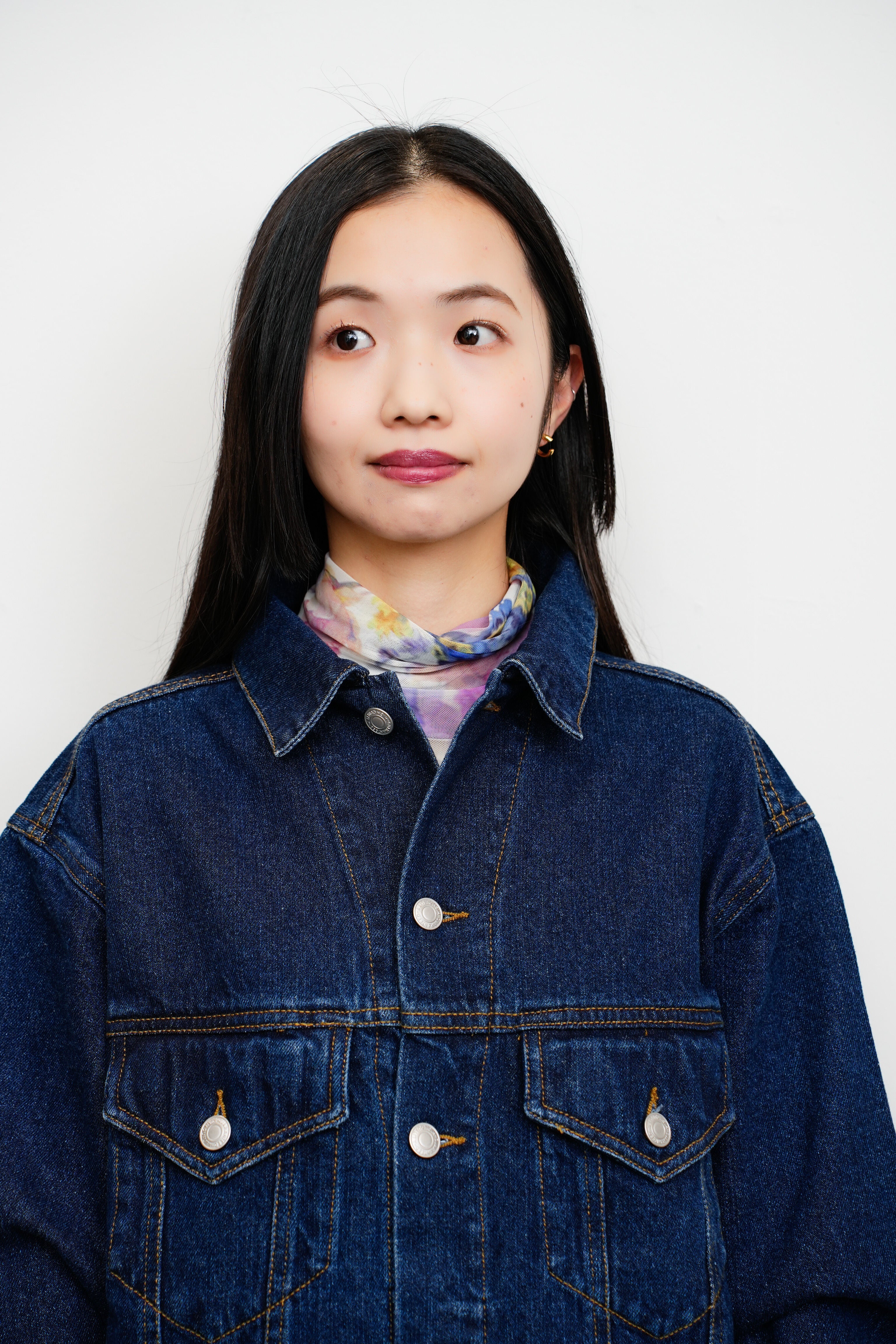 【oryo】I'M OBSESSED バックプリントデニムジャケット_230928007893