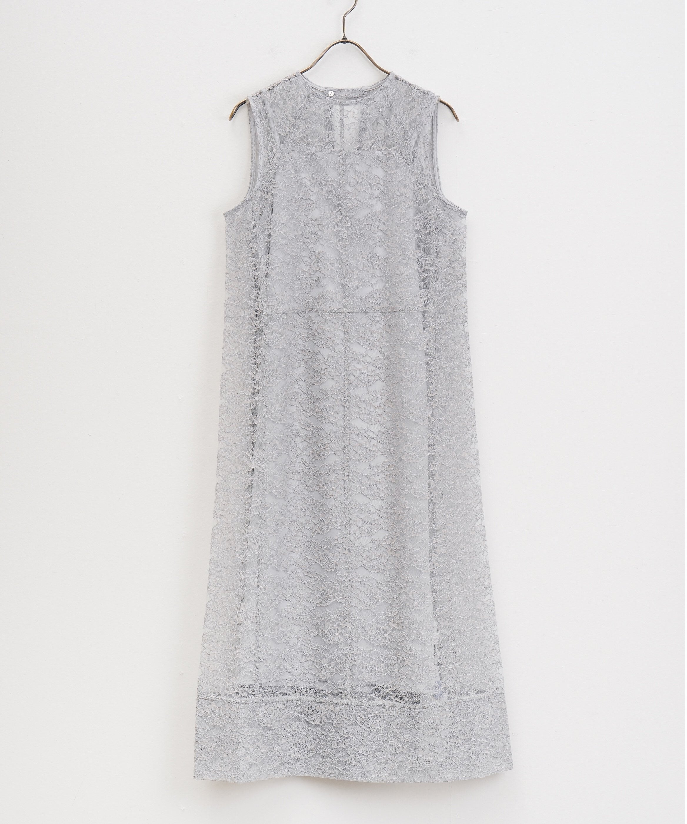 【MARILYN MOON】モダンレーススリーブレスドレス_250328005224