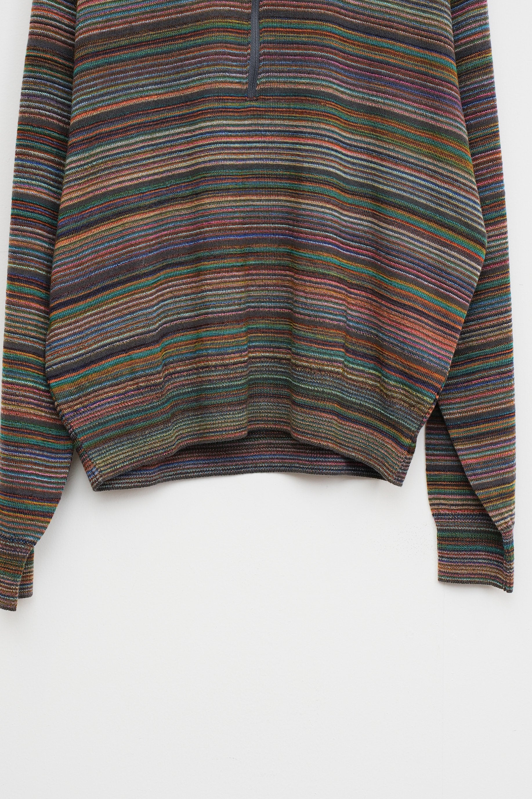 【COOHEM〈women's〉】MULTI KASURI TENJIKU KNIT PULLOVER_250802003310