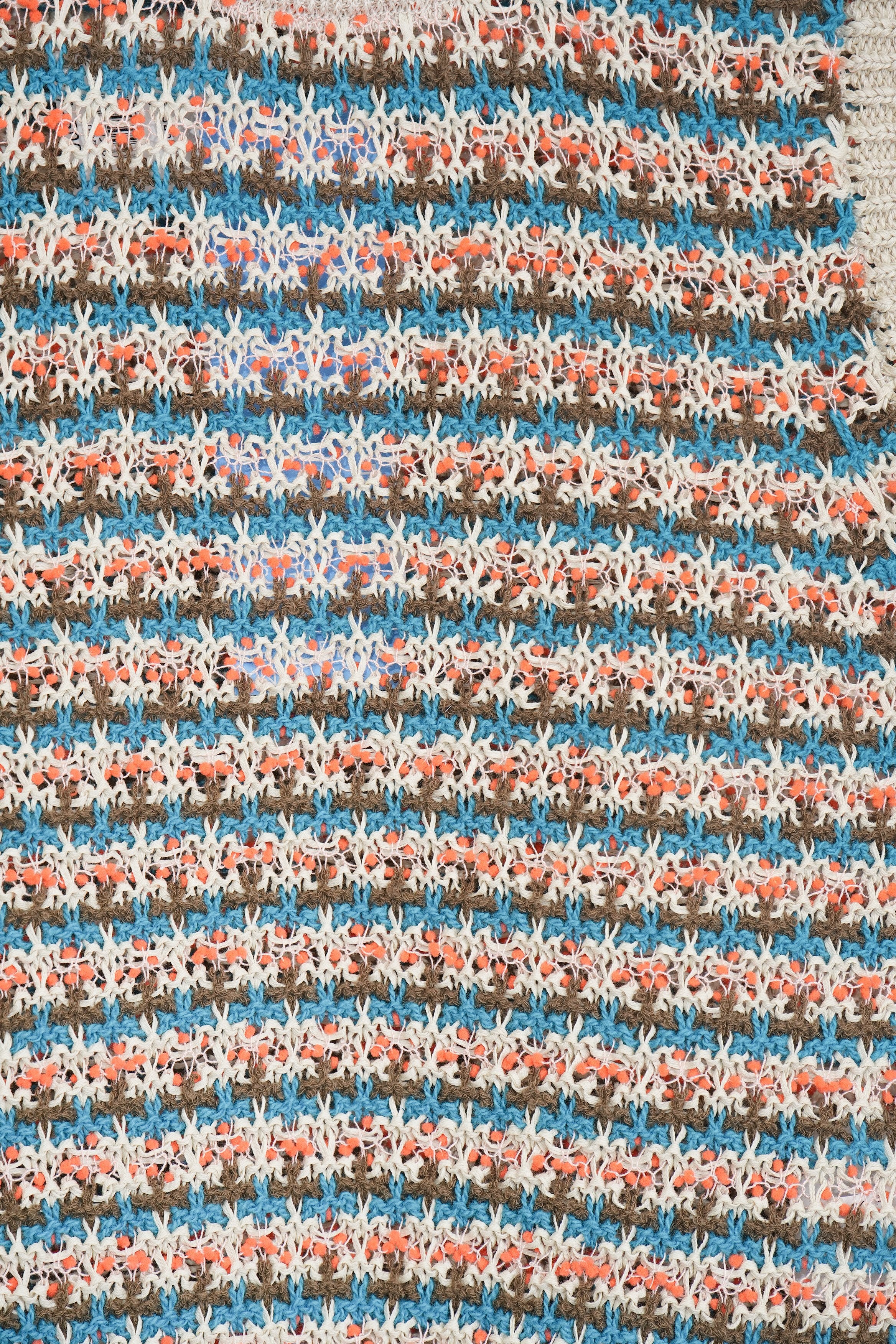 【COOHEM〈women's〉】SUKASHI BORDER KNIT V/T_250326005056