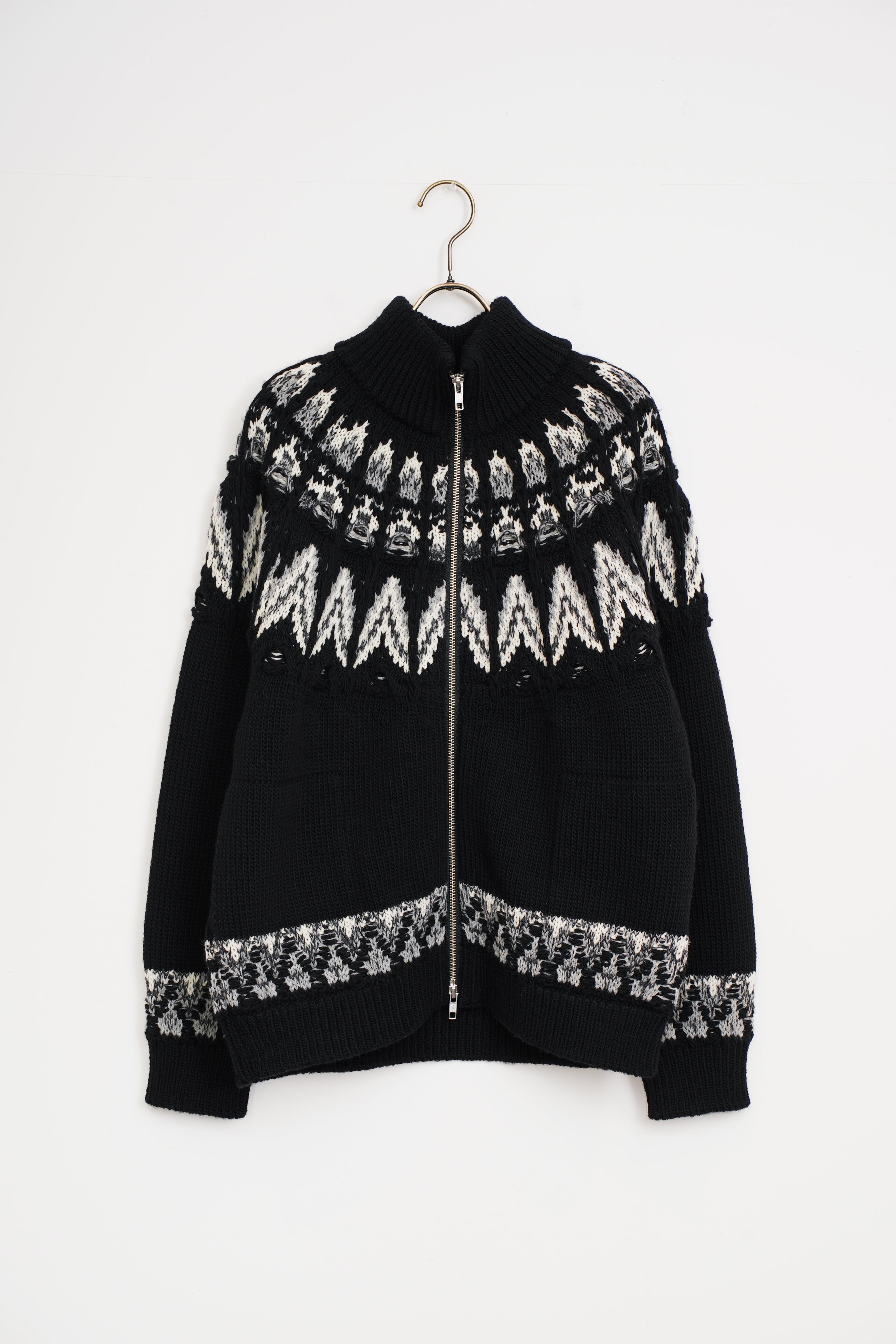 【COOHEM〈womens〉】KOUHEN NORDIC KNIT BLOUSON_251011008067