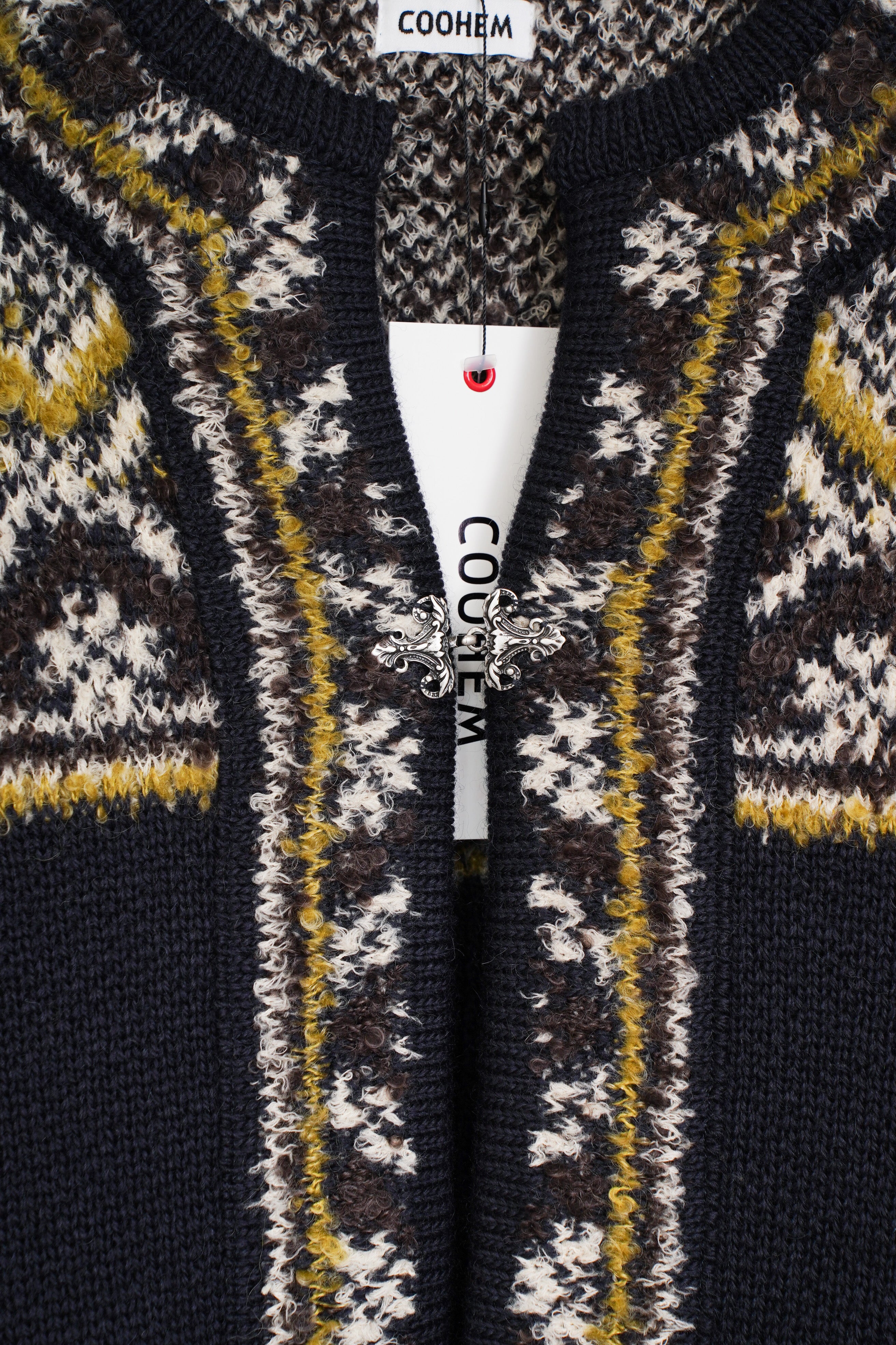 【COOHEM〈womens〉】NORWEGIAN KNIT CARDIGAN_251011008071