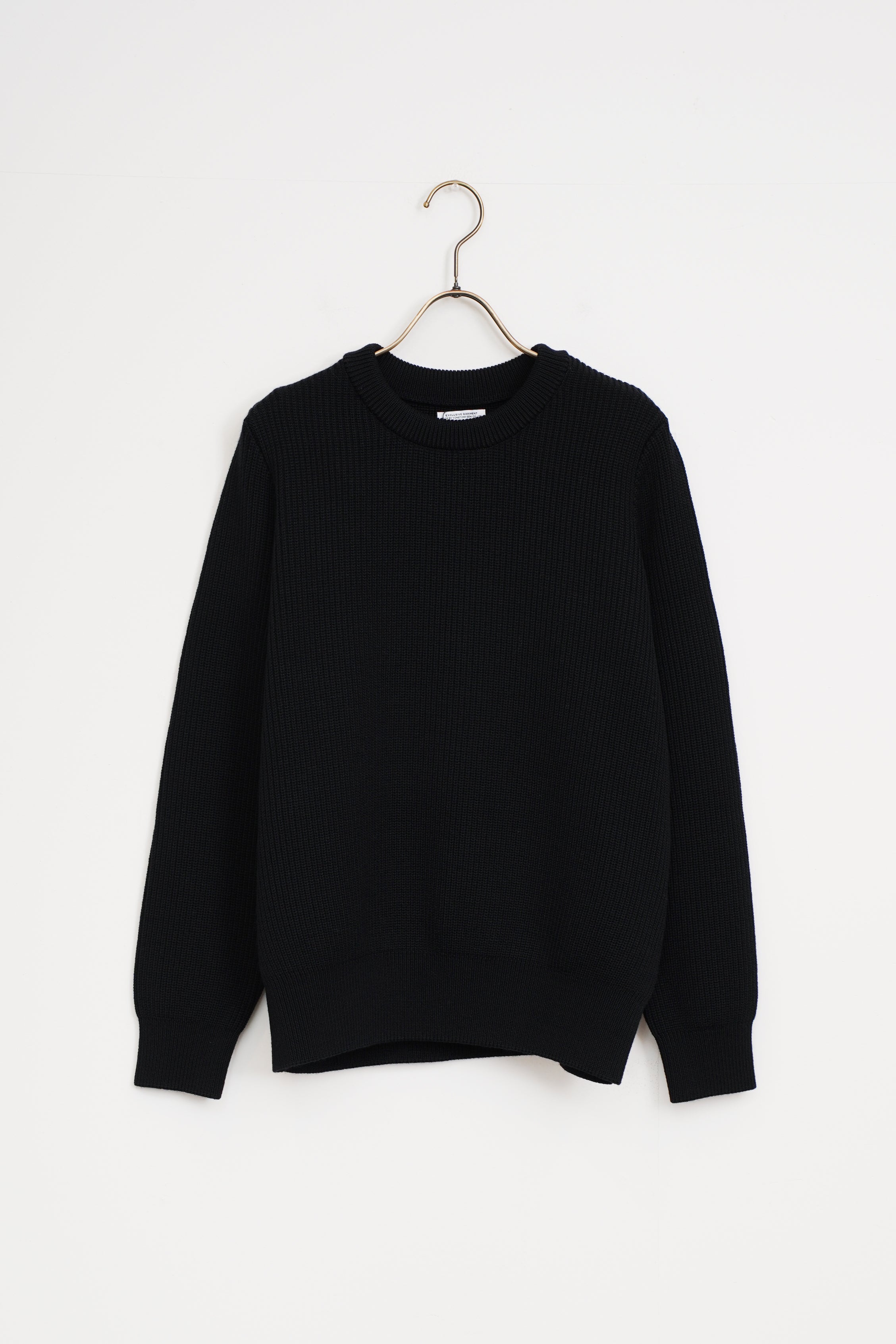 【Yonetomi〈unisex〉】EX FINE WOOL RIB KNIT P/O_251011008077