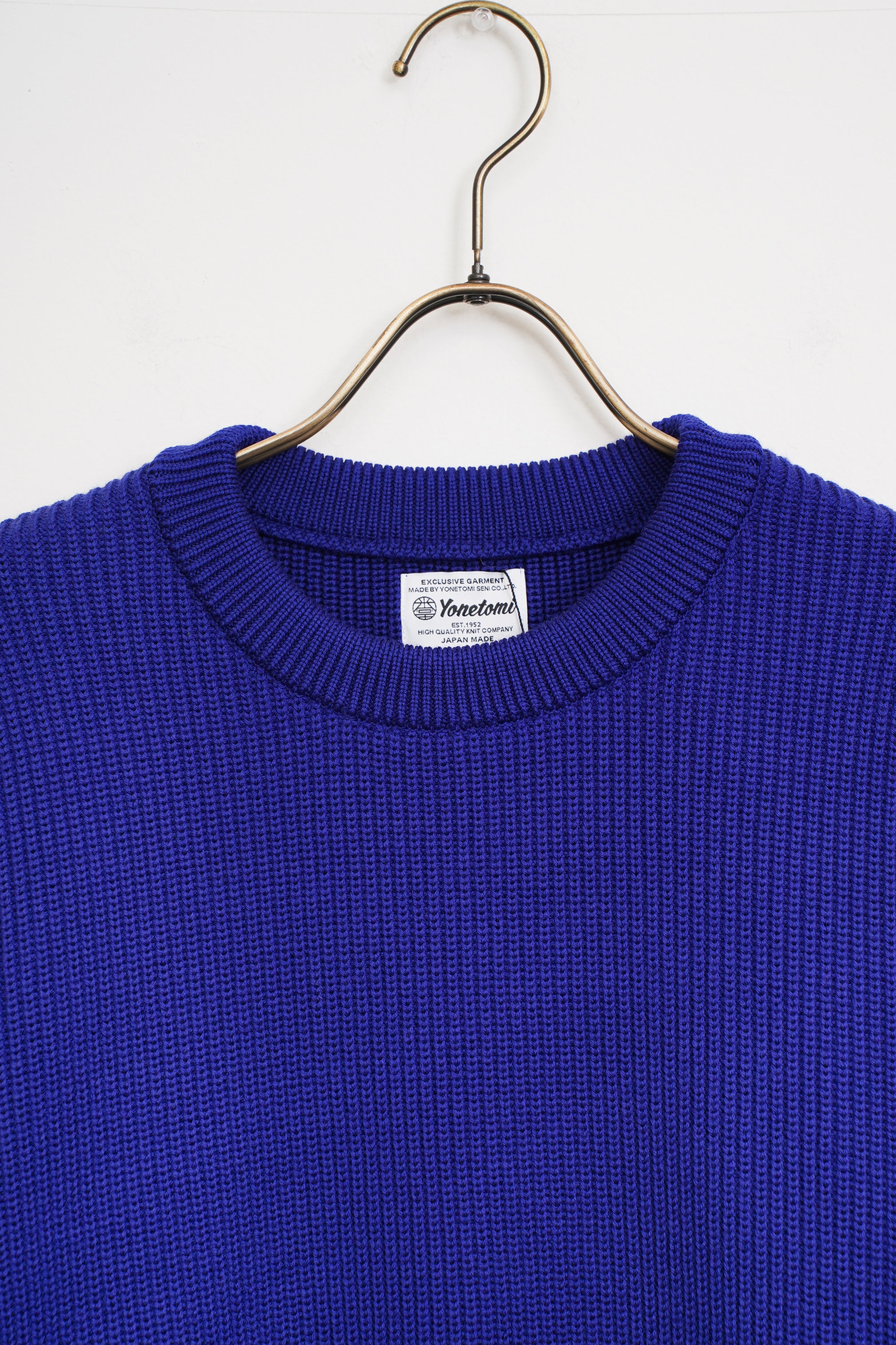 【Yonetomi〈unisex〉】EX FINE WOOL RIB KNIT P/O_251011008077
