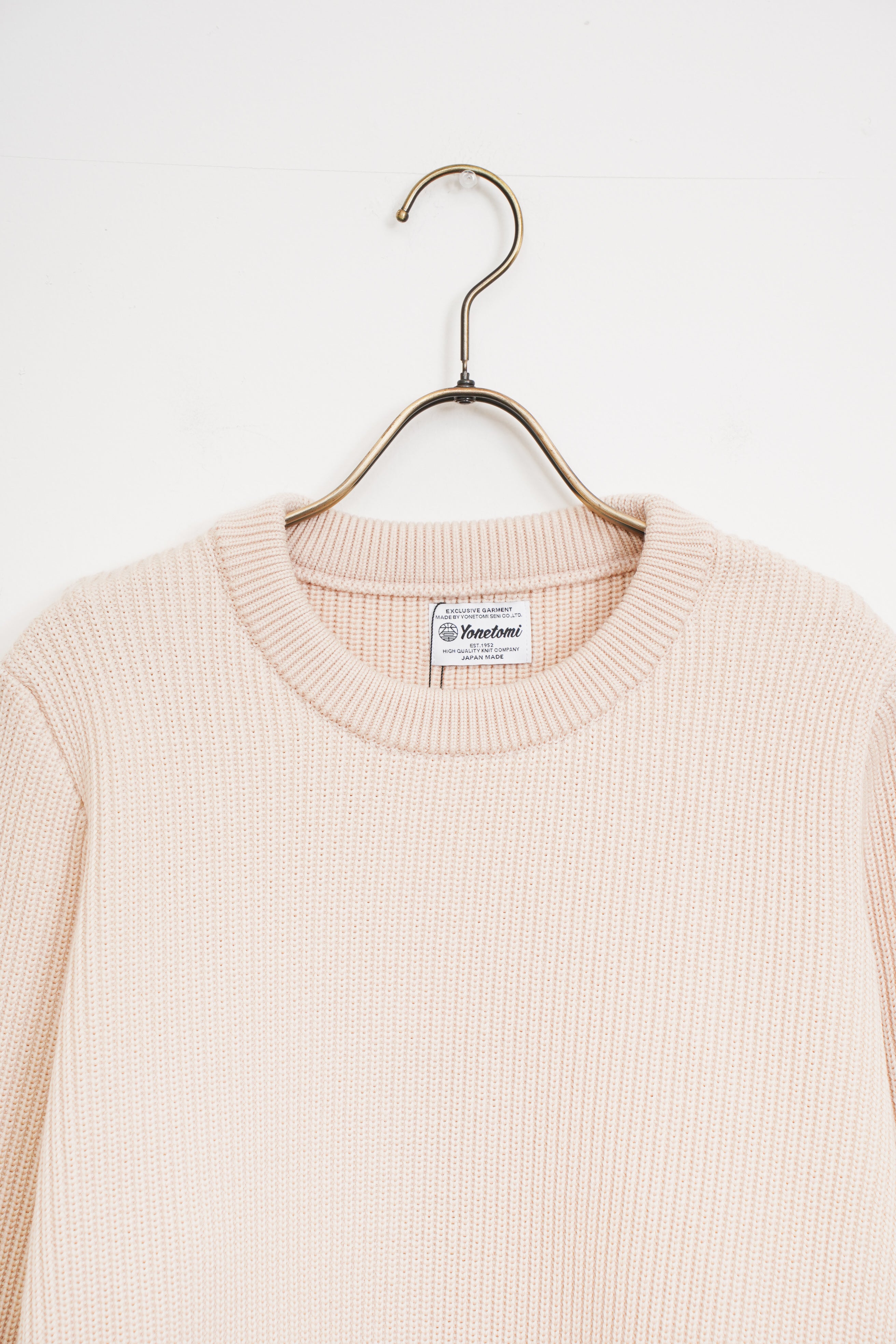 【Yonetomi〈unisex〉】EX FINE WOOL RIB KNIT P/O_251011008077