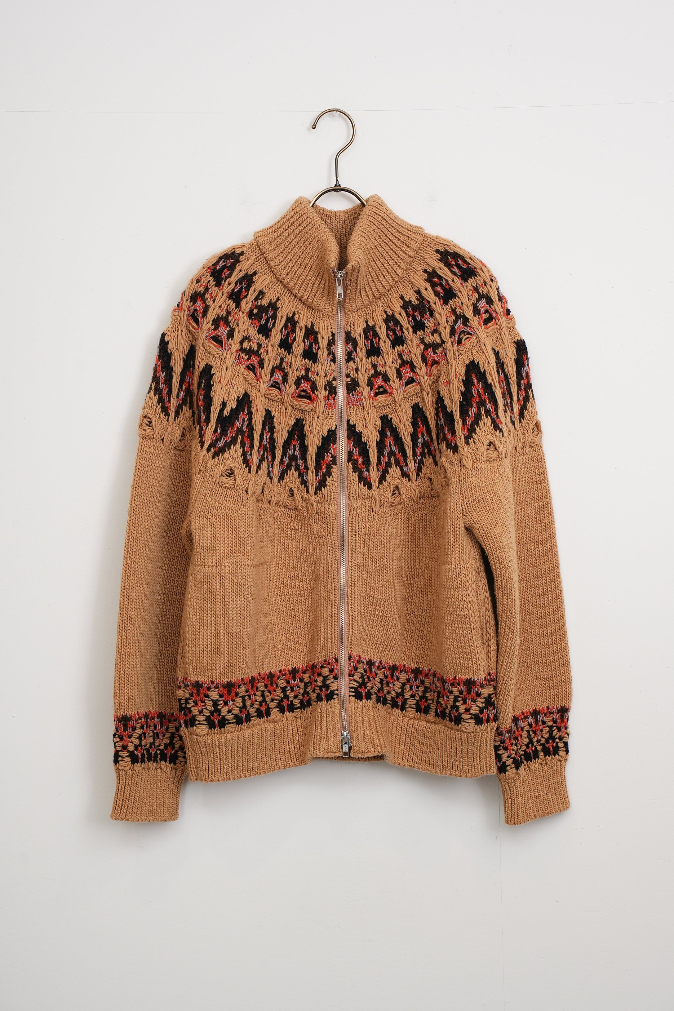【COOHEM〈womens〉】KOUHEN NORDIC KNIT BLOUSON_251011008067