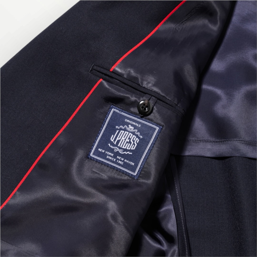 【J.PRESS MEN】Wool Polyester Stretch Saxony 3B Blazer / Baggy-Fit_260806005513