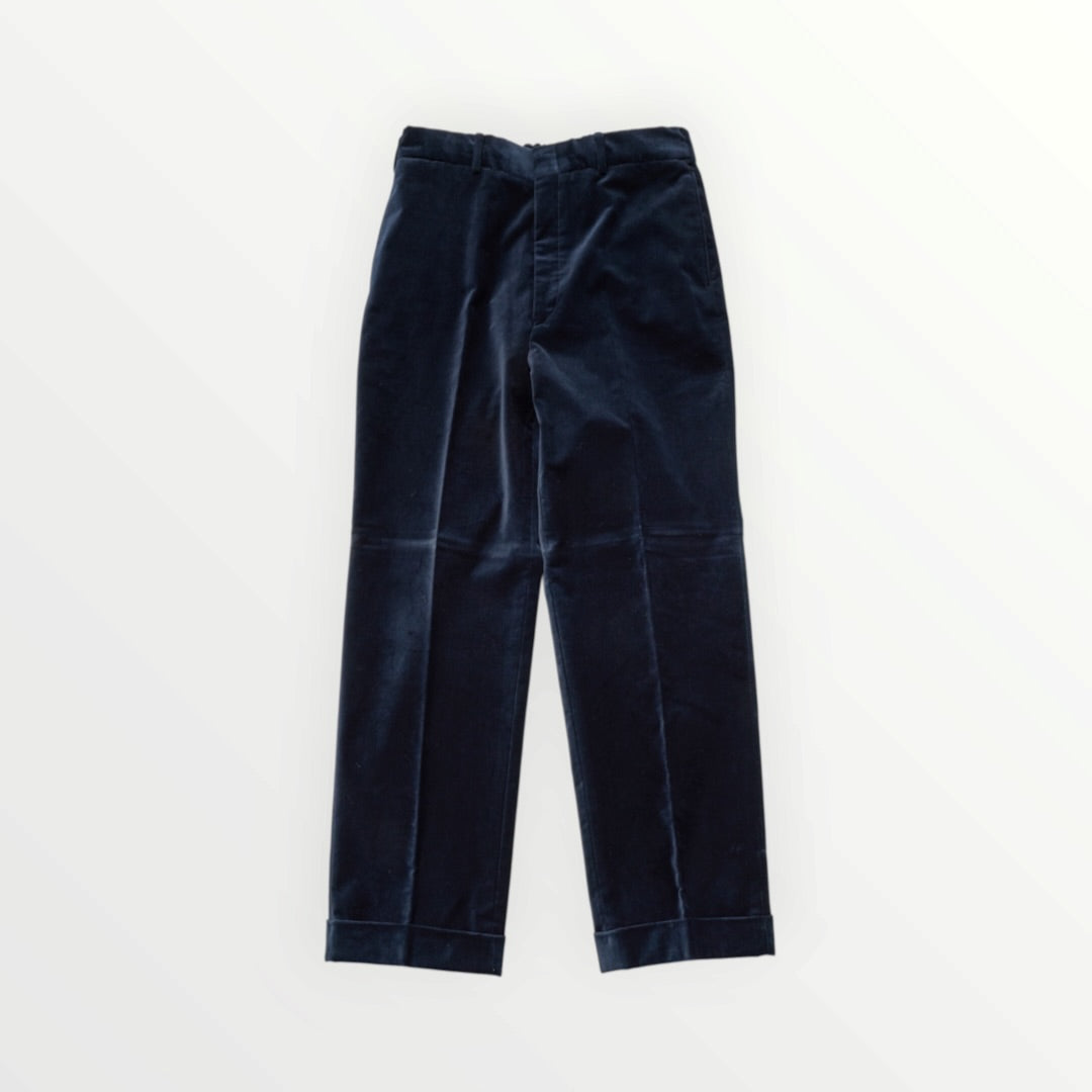 【J.PRESS MEN】Organic 9W Velvet Piped Stem Spindle Pants_260806005538