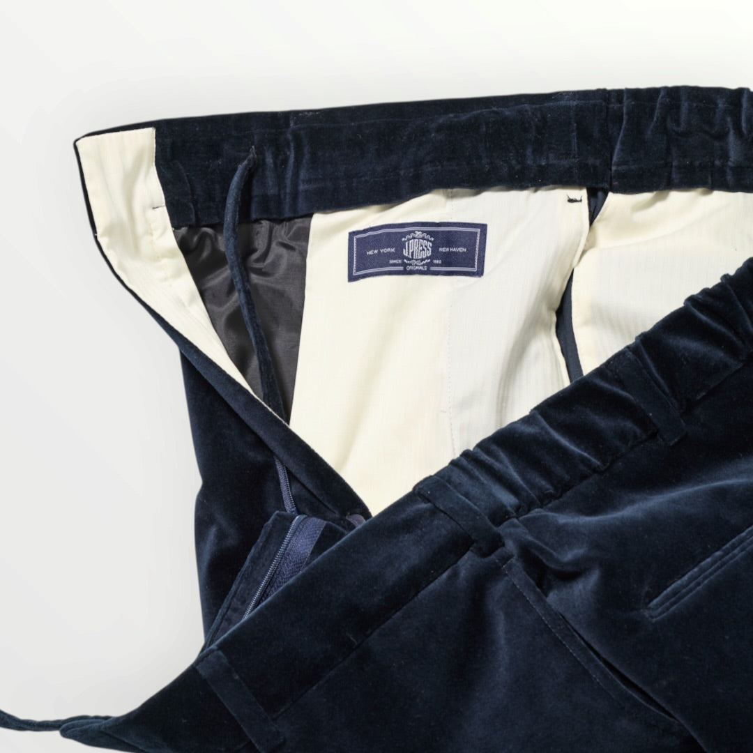 【J.PRESS MEN】Organic 9W Velvet Piped Stem Spindle Pants_260806005538