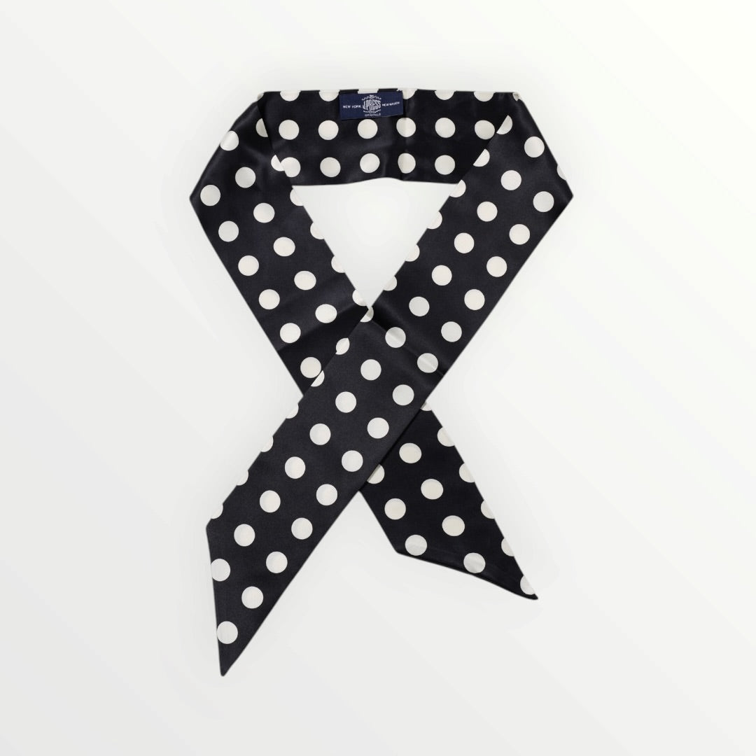 【J.PRESS MEN〈unisex〉】Silk Satin Dots Stool_260806005516