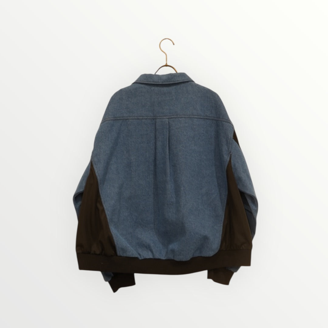 #18真壁あやの選手着用【Parc.1】Docking Denim Jacket_260213004842