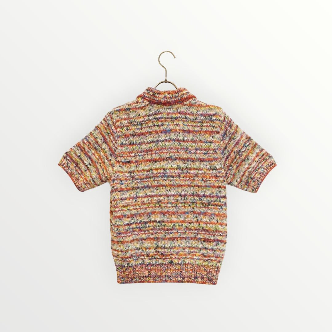 【COOHEM〈women's〉】KOUHEN TENJIKU KNIT POLO_260330008460