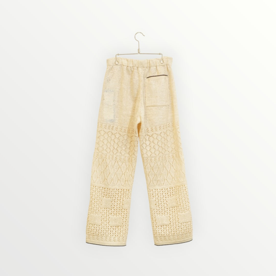【COOHEM〈women's〉】SUKASHI EMBOSSED KNIT PANTS_260328008302