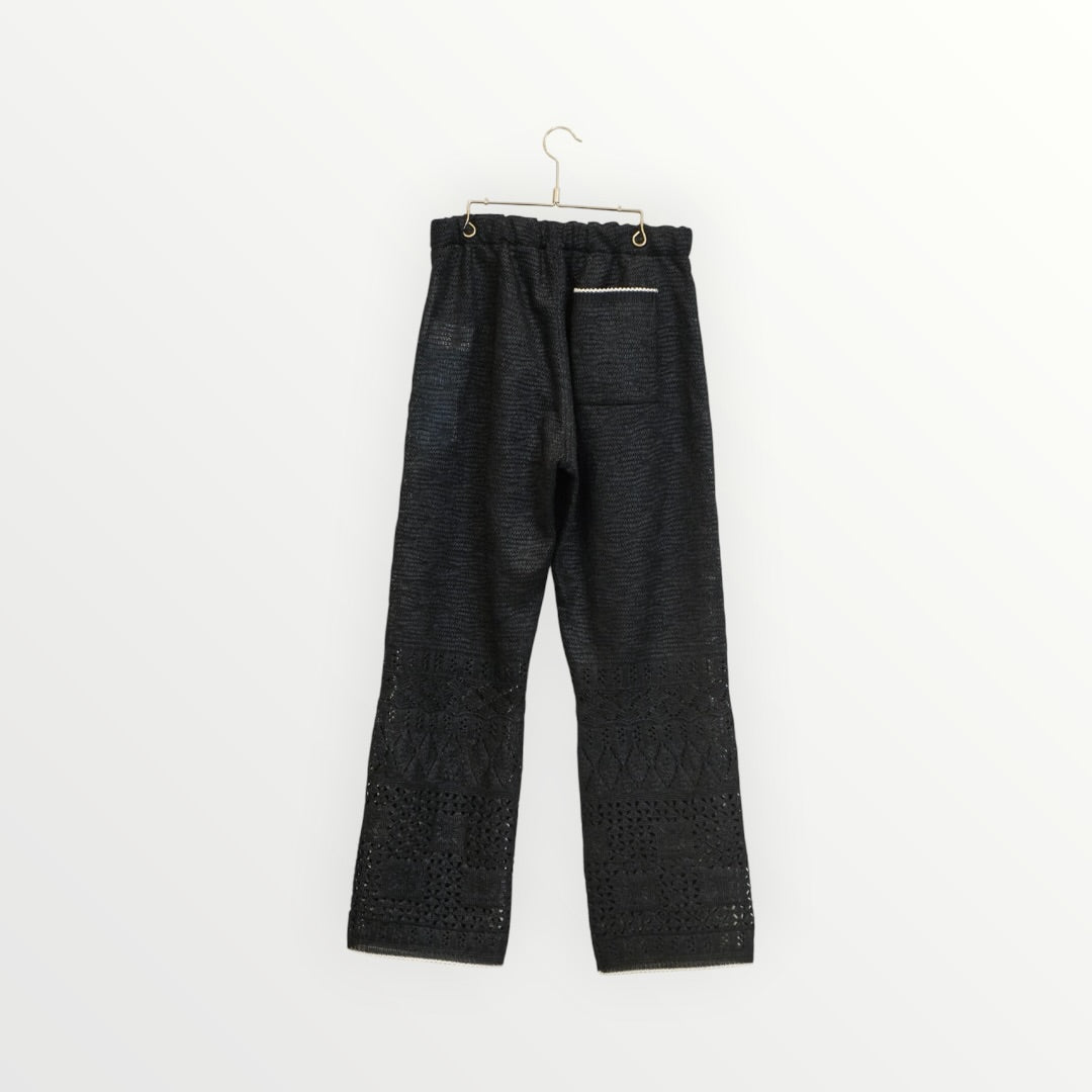 【COOHEM〈men's〉】SUKASHI EMBOSSED KNIT PANTS_260328008310