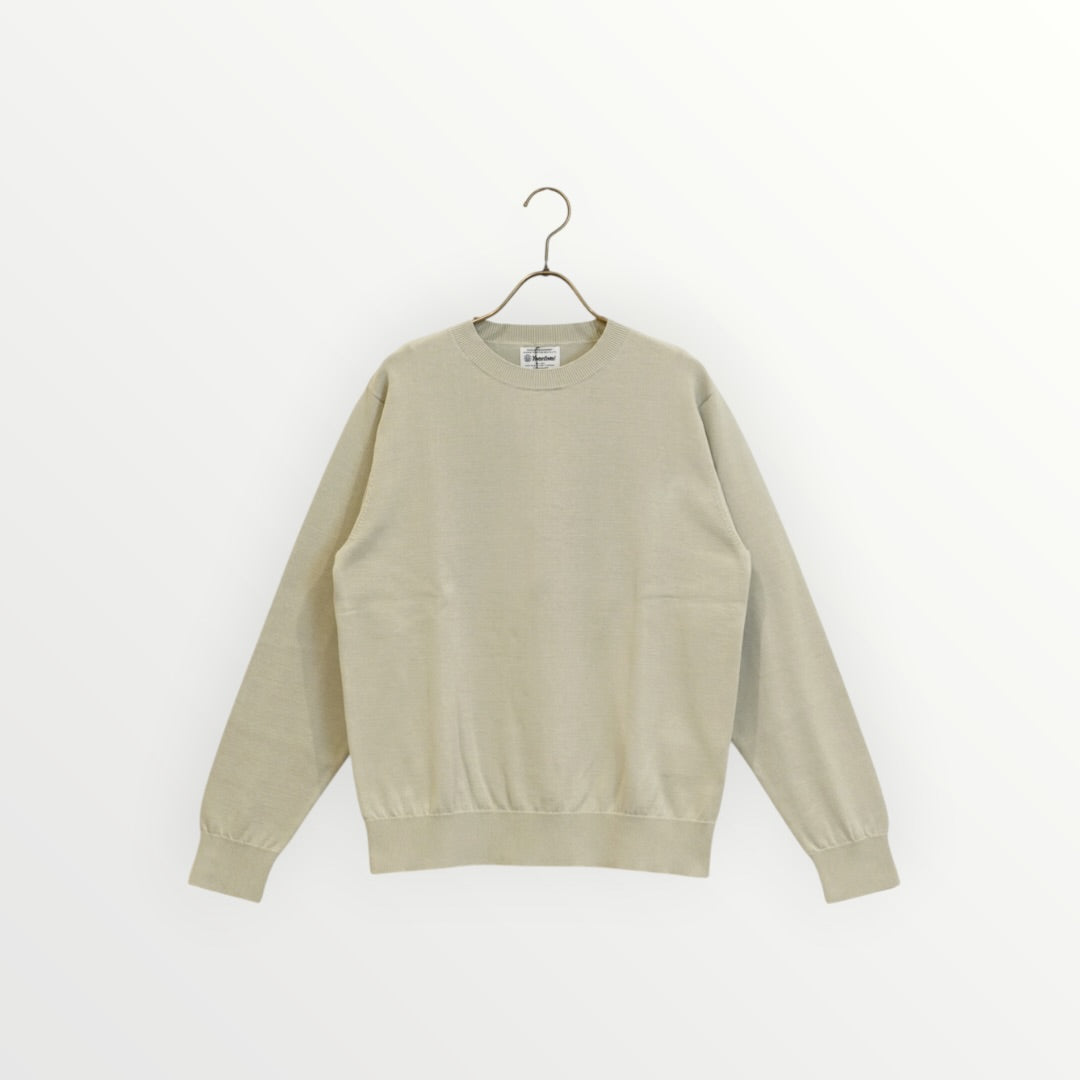 【Yonetomi〈unisex〉】HIGH TWIST COTTON KNIT P/O_260330008465