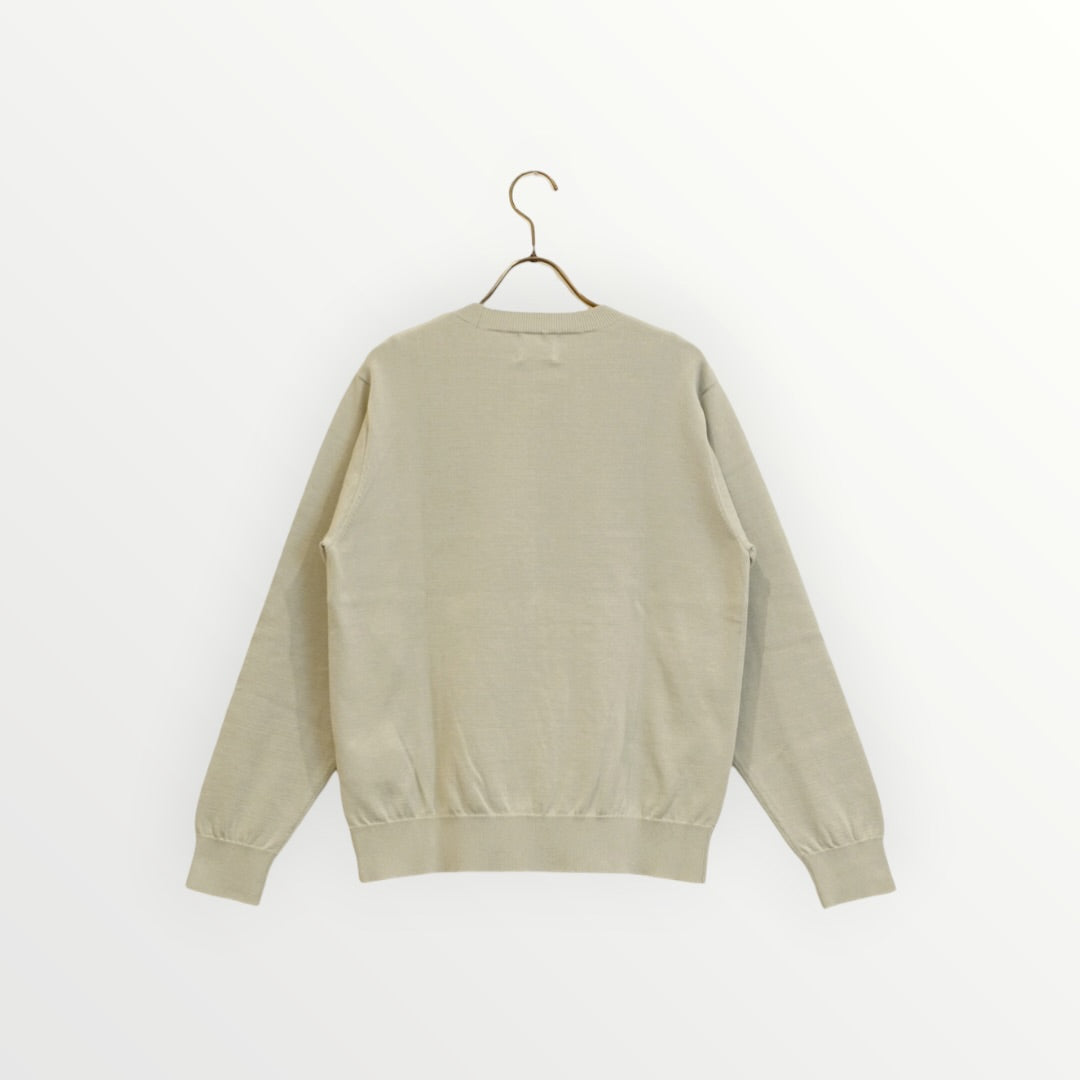【Yonetomi〈unisex〉】HIGH TWIST COTTON KNIT P/O_260330008465