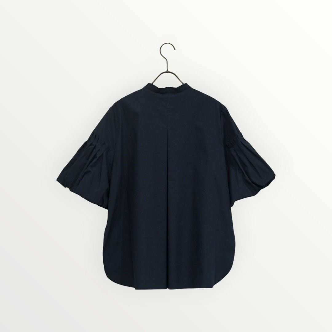 【SOI-MeME】バルーンスリーブピンタックエンブロイダリーシャツ_260401008682