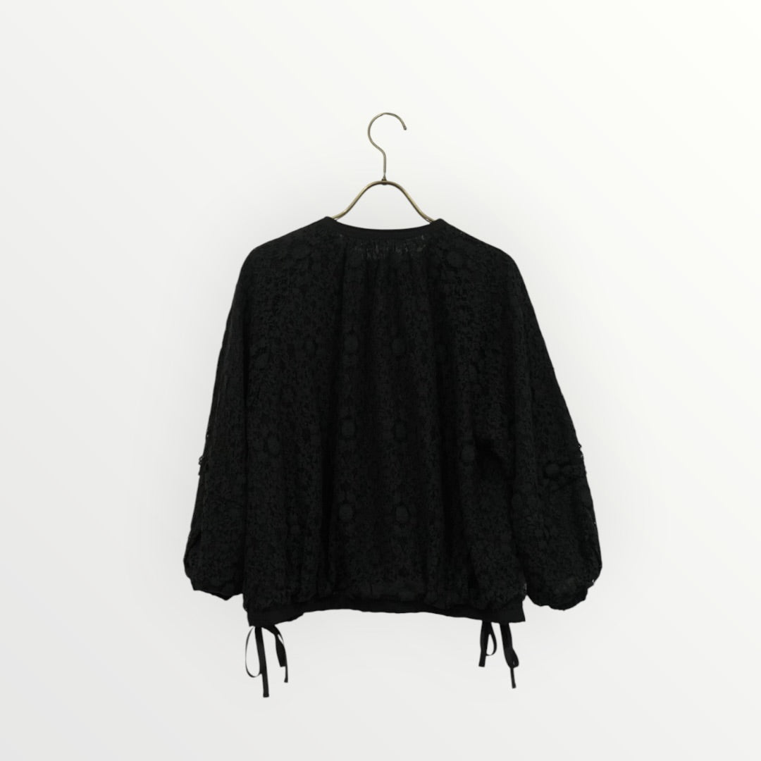 【MARILYN MOON】リバーシブルシアーレースブルゾン1260401008678