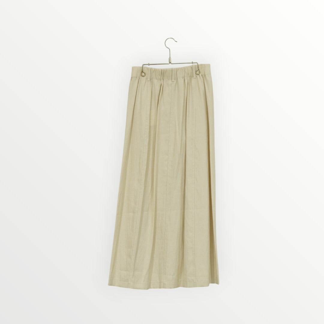 【CHIGNON】麻ミックススリットskirt_260421000302