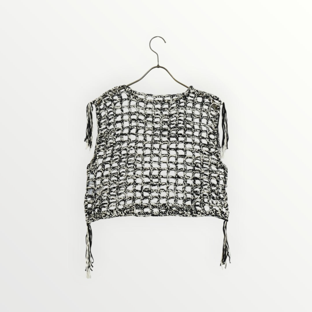 【YENN】CROCHET MESH TOPS_260603002854