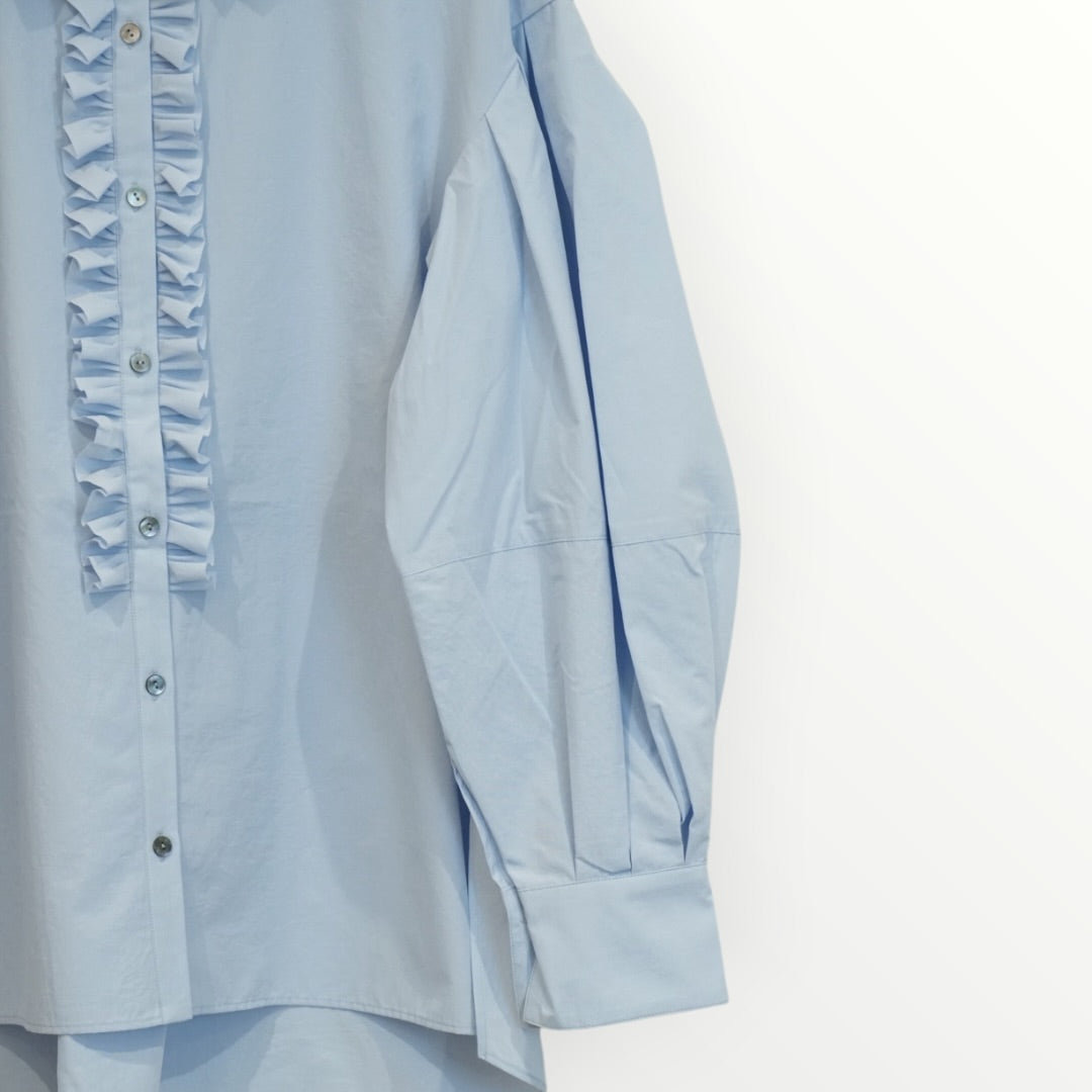 【MARILYN MOON】tuck frill modern volume shirt_260729004930