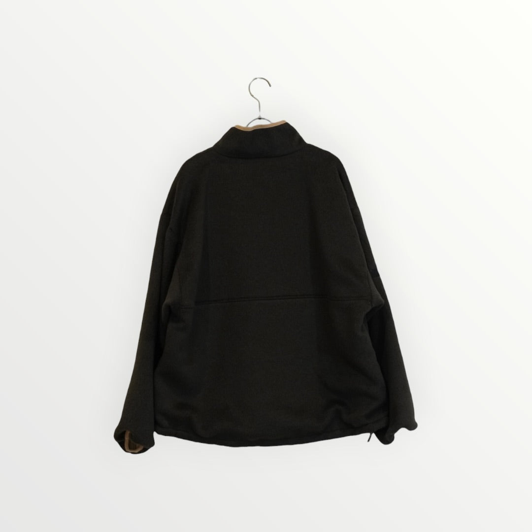 【YENN】SHAGGY HALF ZIP JK