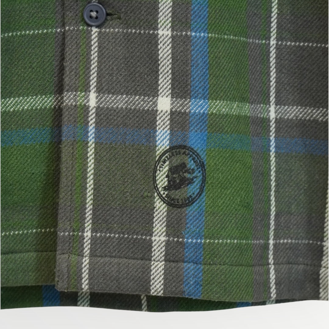 【J.PRESS MEN〈unisex〉】Indian Cotton Twill Open Collar Shirt / Baggy-Fit_260806005427