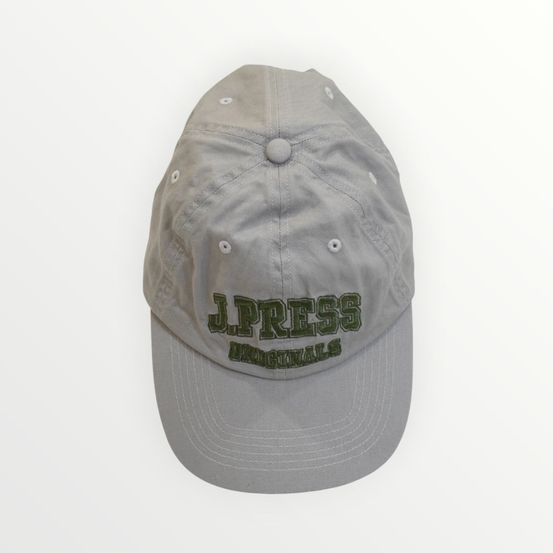 【J.PRESS MEN〈unisex〉】Cotton Twill College Logo Cap_260806005477