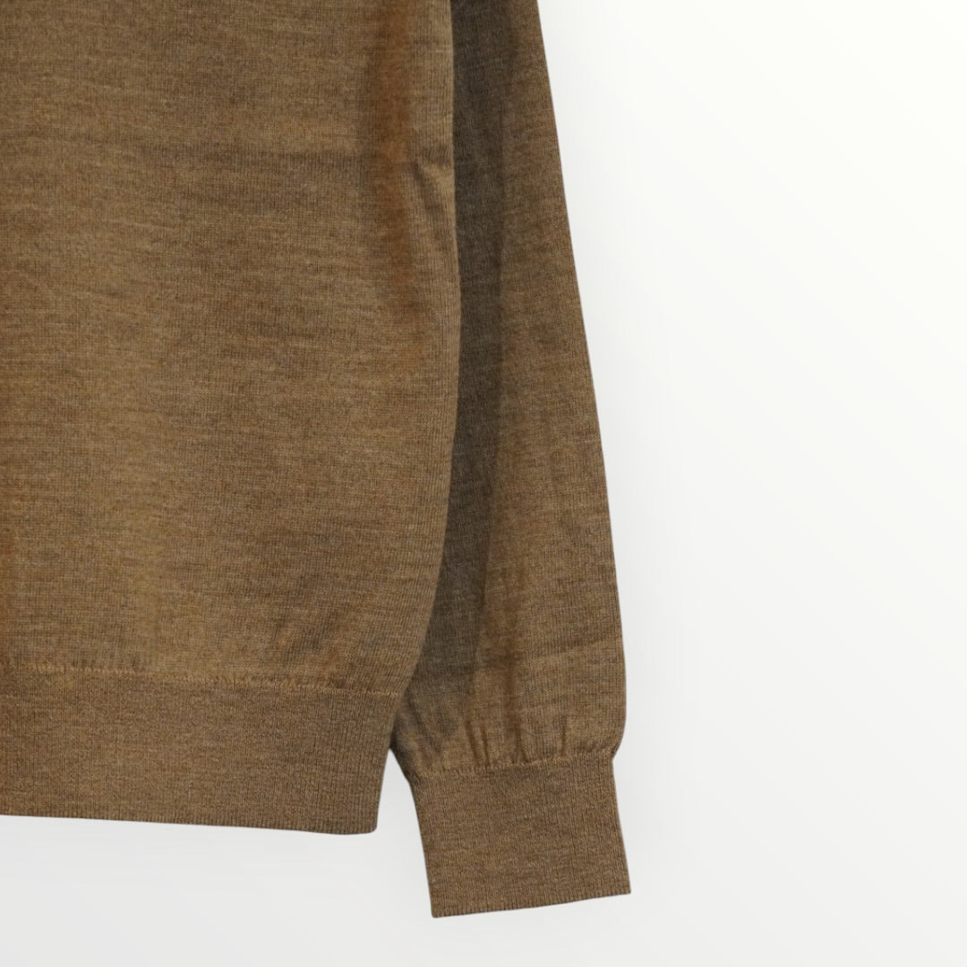 【yonetomi〈unisex〉】HIGH TWIST WOOL KNIT PULLOVER_260731005139