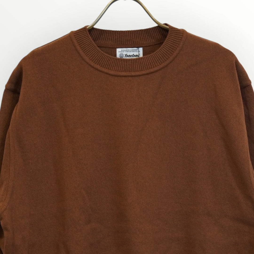 【yonetomi〈unisex〉】WAVE COTTON KNIT P/O_260731005130