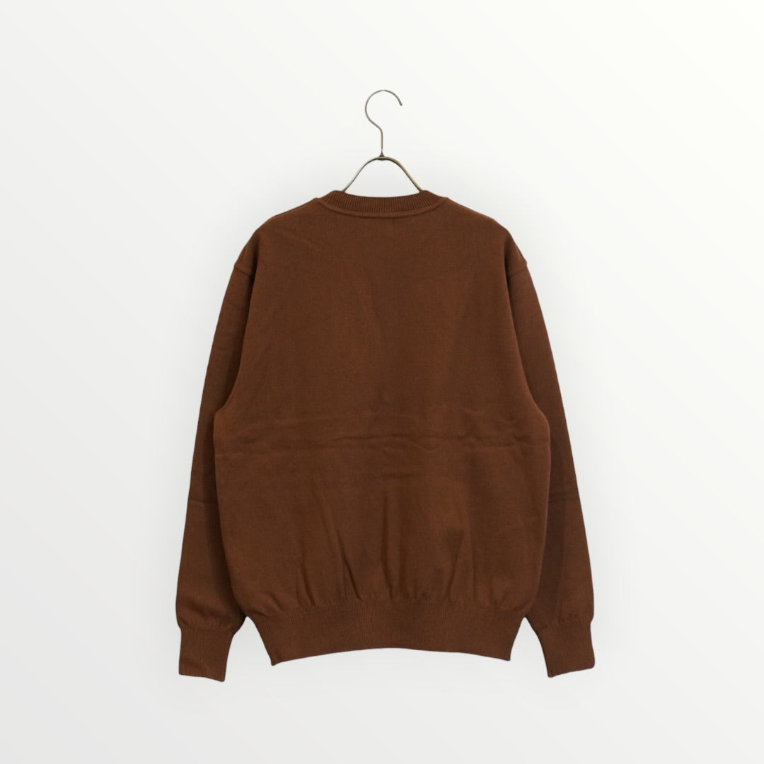 【yonetomi〈unisex〉】WAVE COTTON KNIT P/O_260731005130