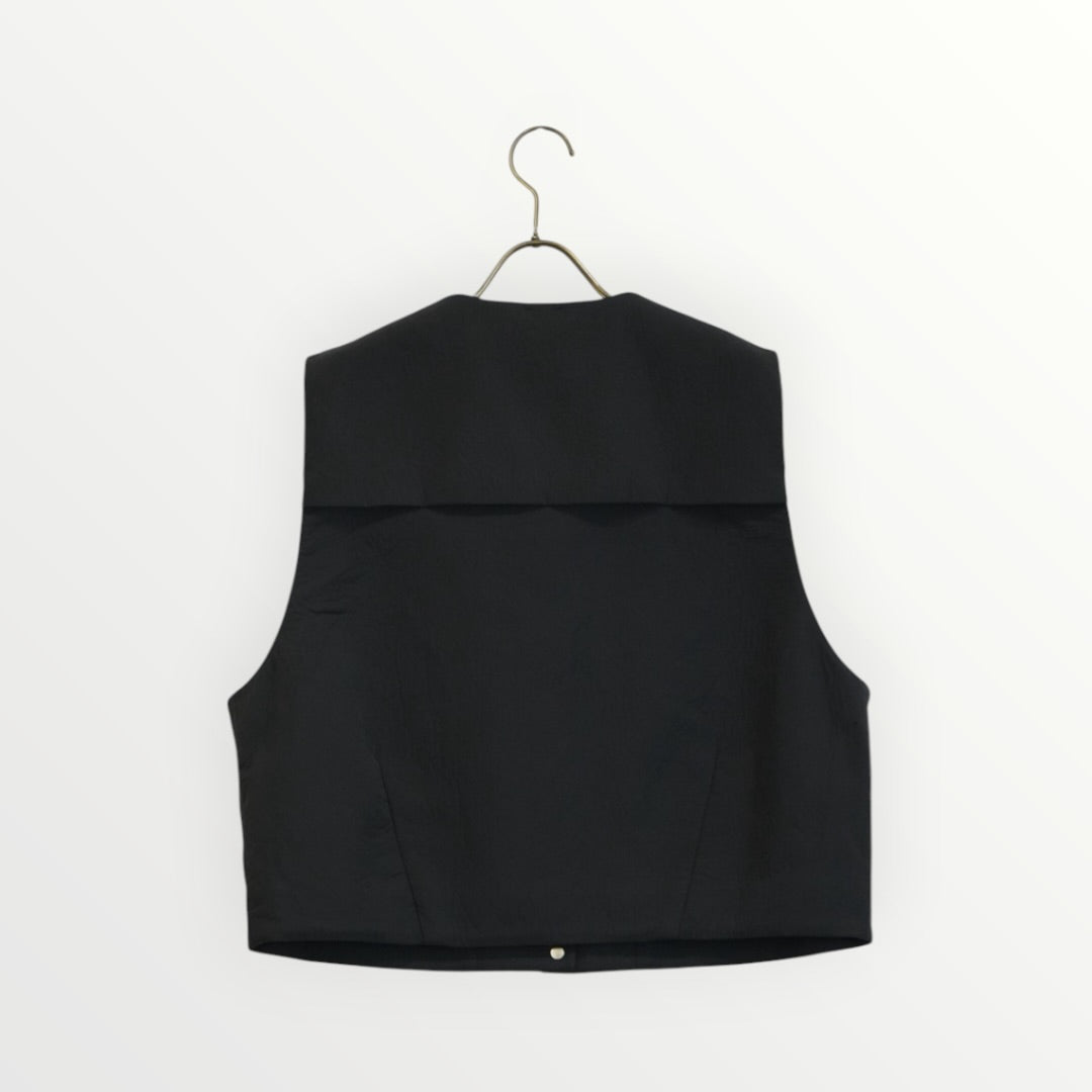 【YENN】PUFFY MILITARY VEST_260822006238