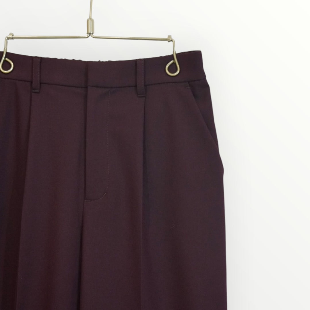 【MACKINTOSH PHILOSOPHY】MP STANDARD TROUSERS 001 WIDE FIT　WARM TWILL製_260925008438