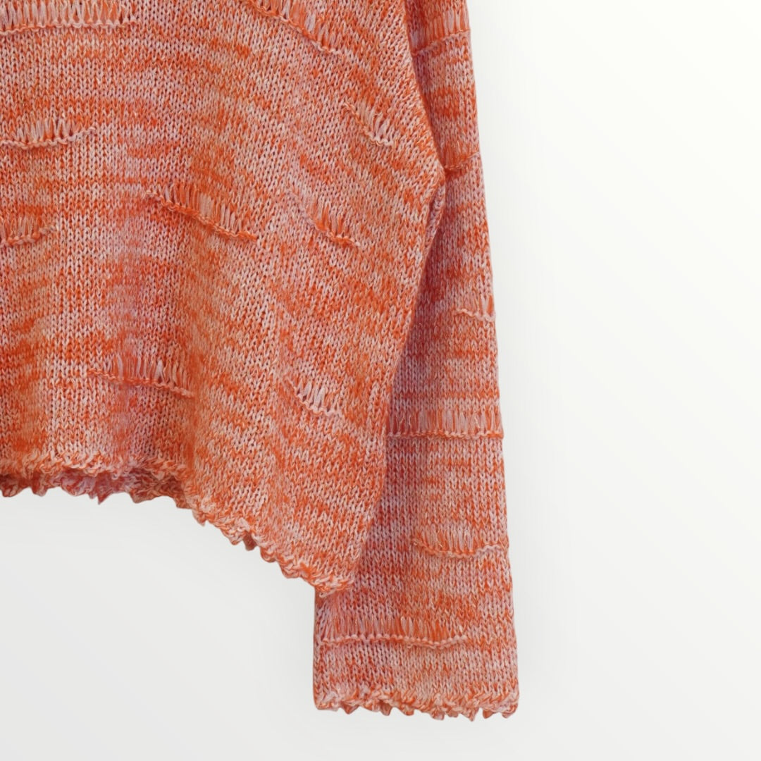 【COOHEM】TULLE MOHAIR KNIT PULLOVER