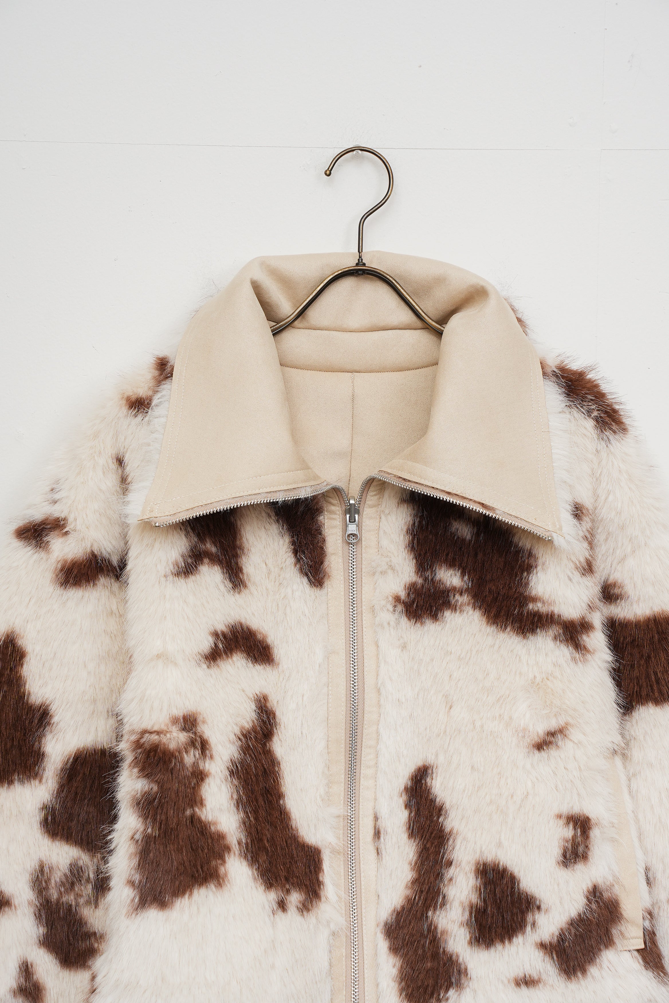 【FRAY I.D】ボンディングリバーシブルショートジャケット