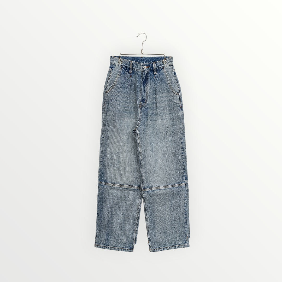 【YENN】HIGH RISE TUCK WIDE PT_251107000323