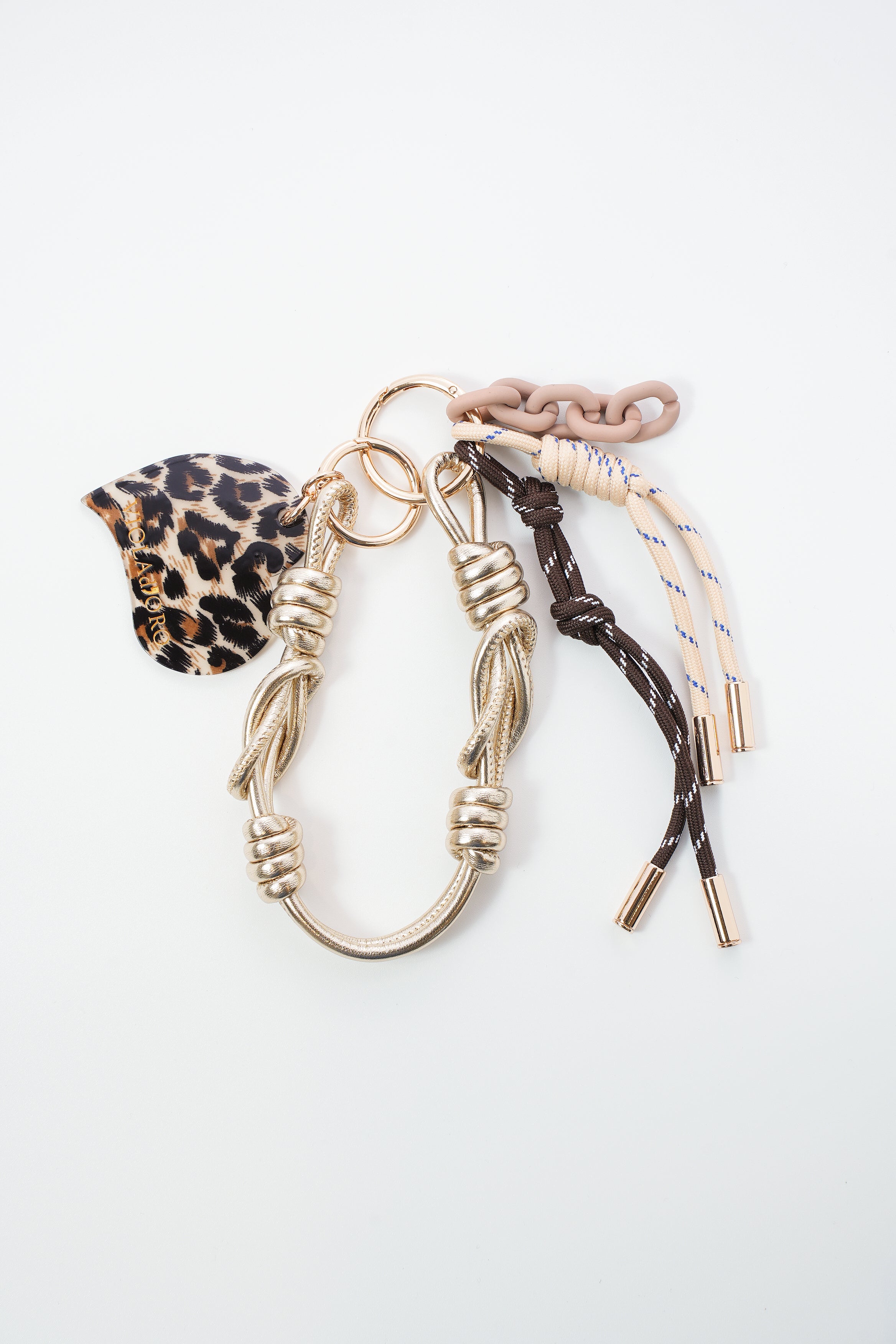 【VIOLAd'ORO】BIANCA アクリルxコード バッグチャーム _251112000703