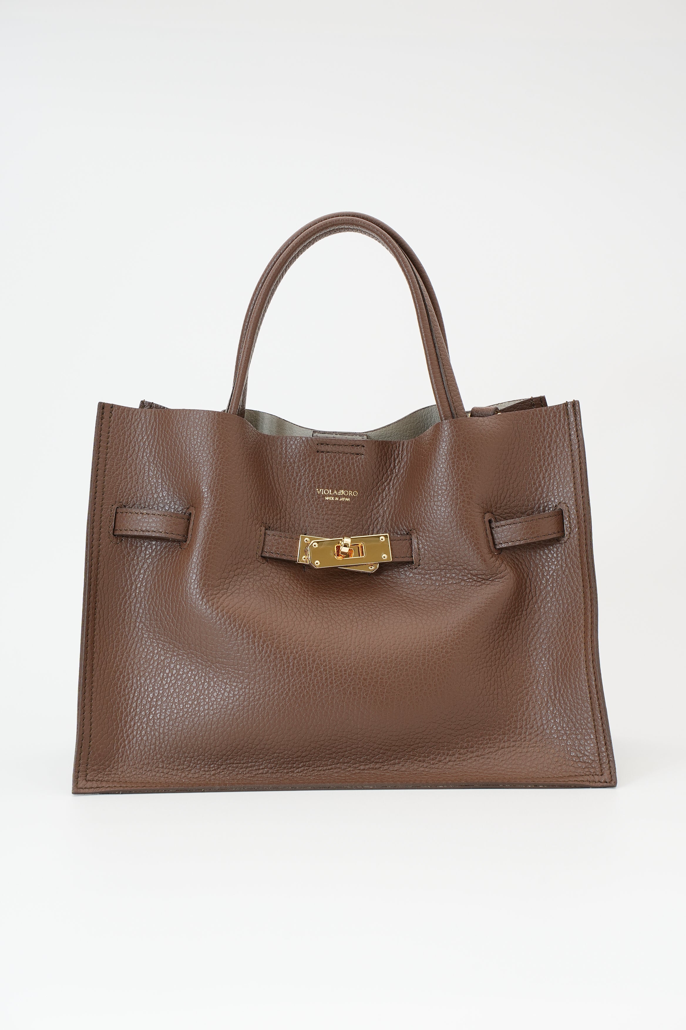 【VIOLAd'ORO】TRERO イタリアンWフェイスレザートートバッグMサイズ_250912005753