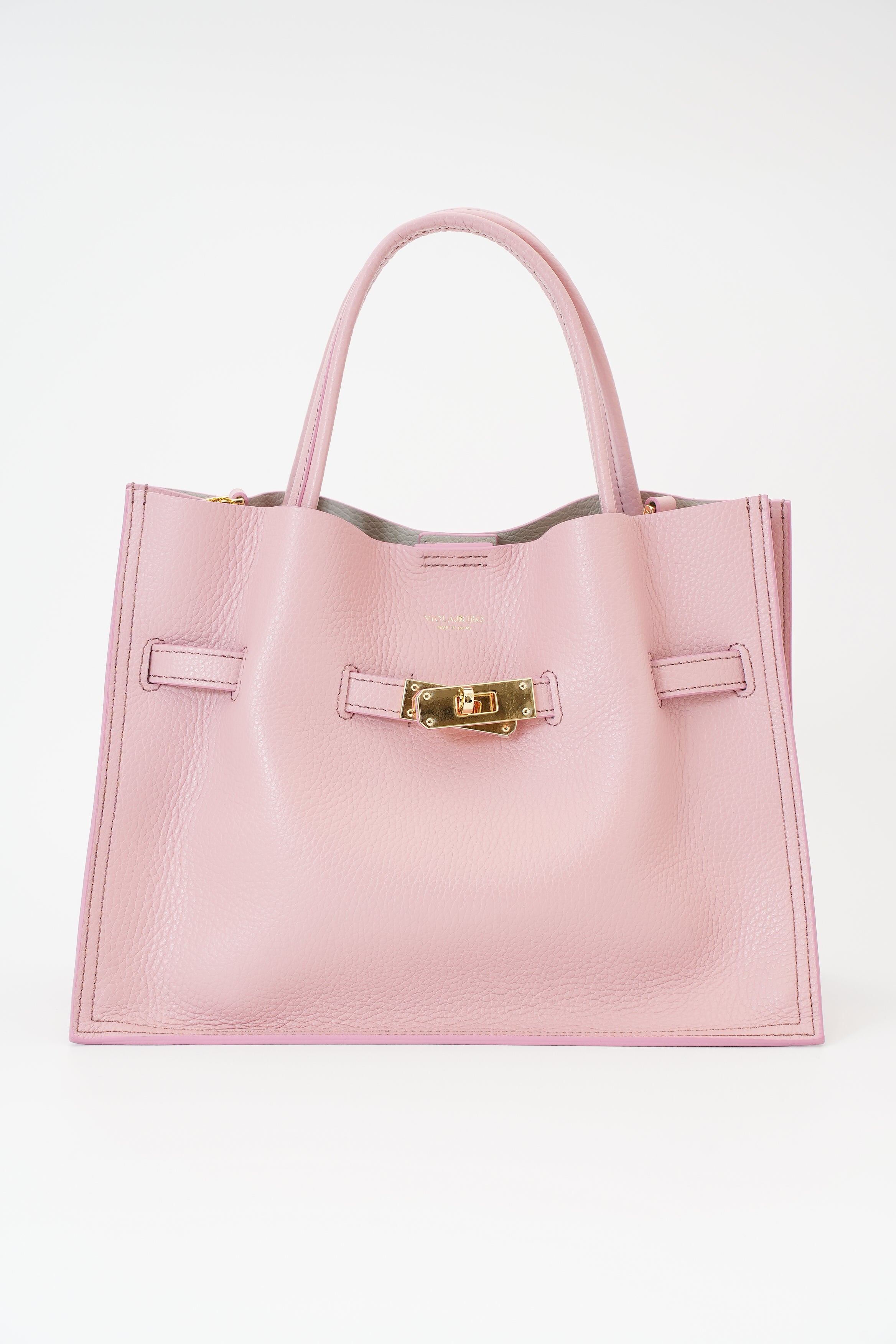 【VIOLAd'ORO】TRERO イタリアンWフェイスレザートートバッグMサイズ_250912005753