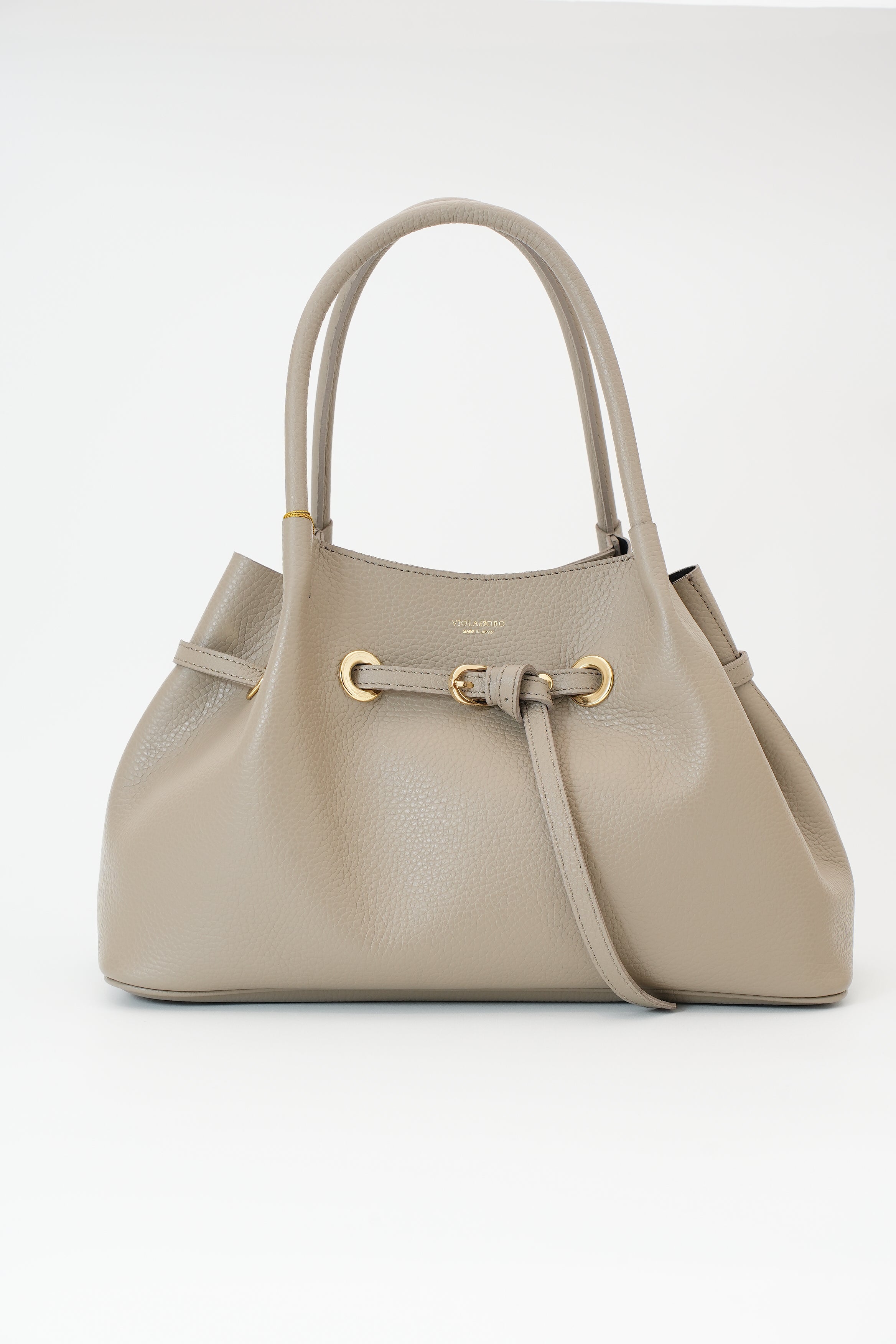 【VIOLAd'ORO】TRERO イタリアンWフェイスレザーベルトトート小_251226002930