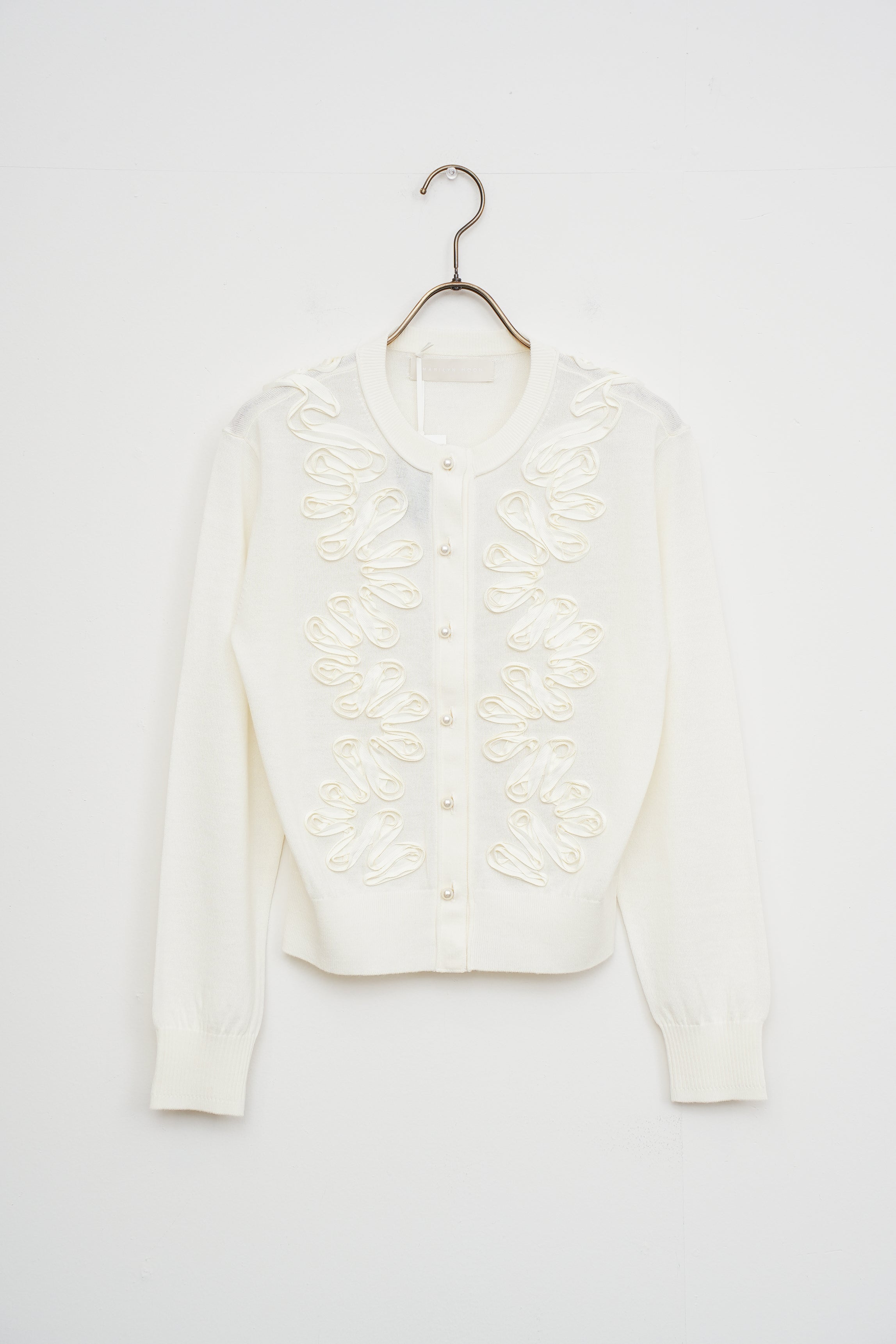 【MARILYN MOON】コード刺繍カーディガン_250830004610