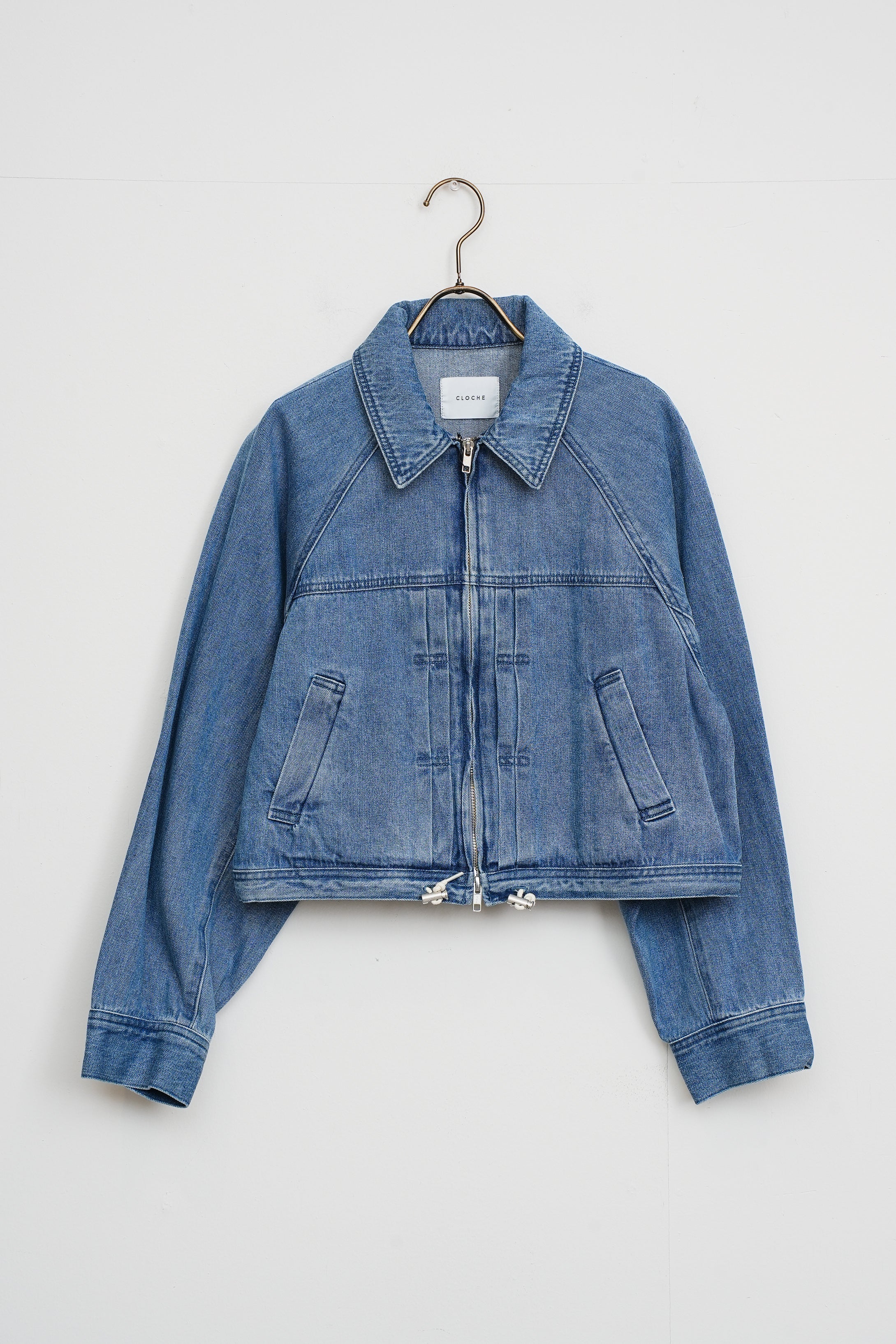 【CLOCHE】デニムジップジャケット_260120003513