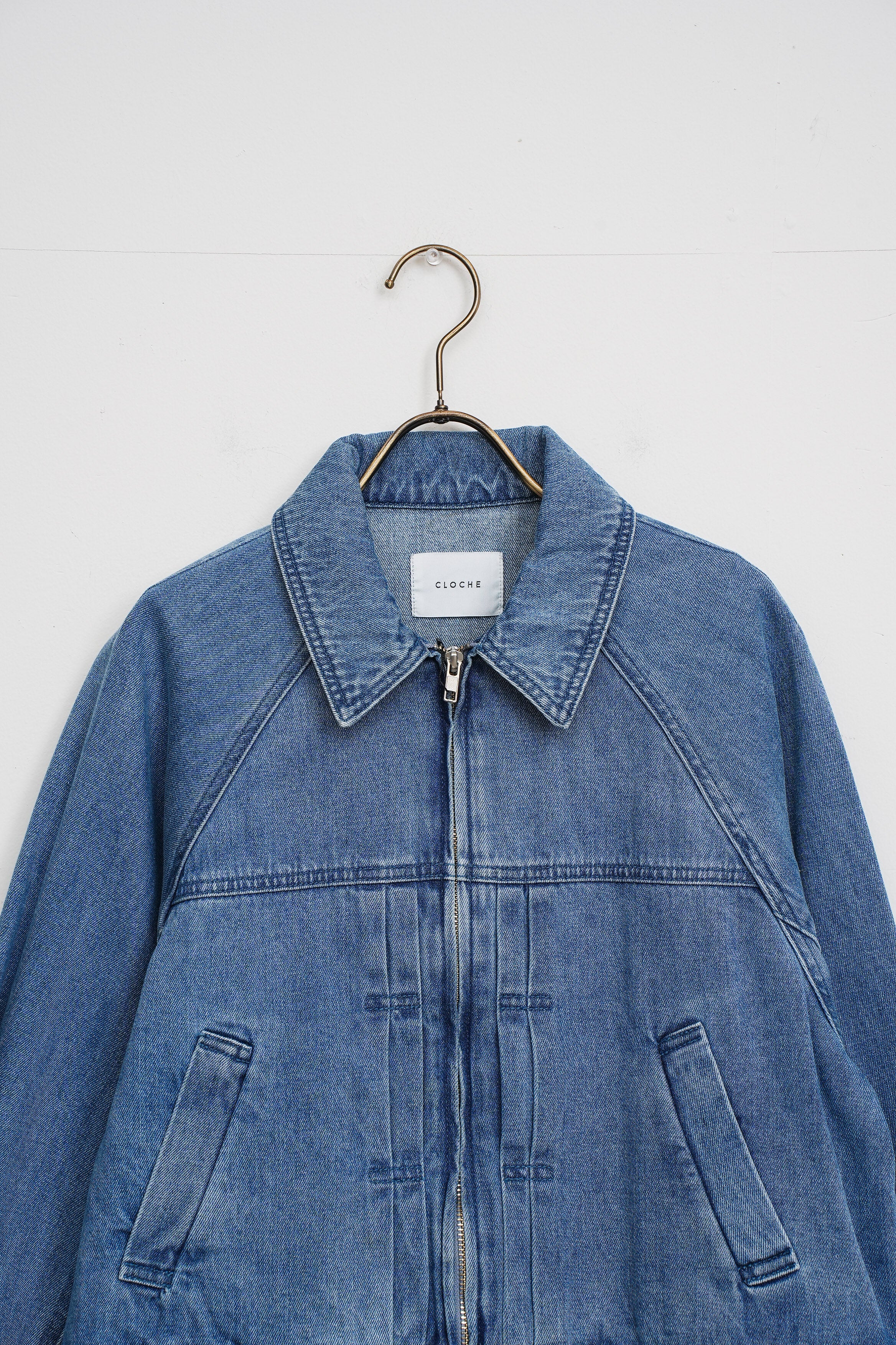 【CLOCHE】デニムジップジャケット_260120003513
