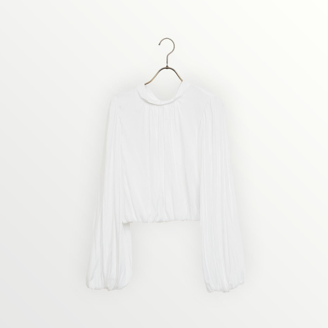 【COCO DEAL】バルーンサテンブラウス_251217002397